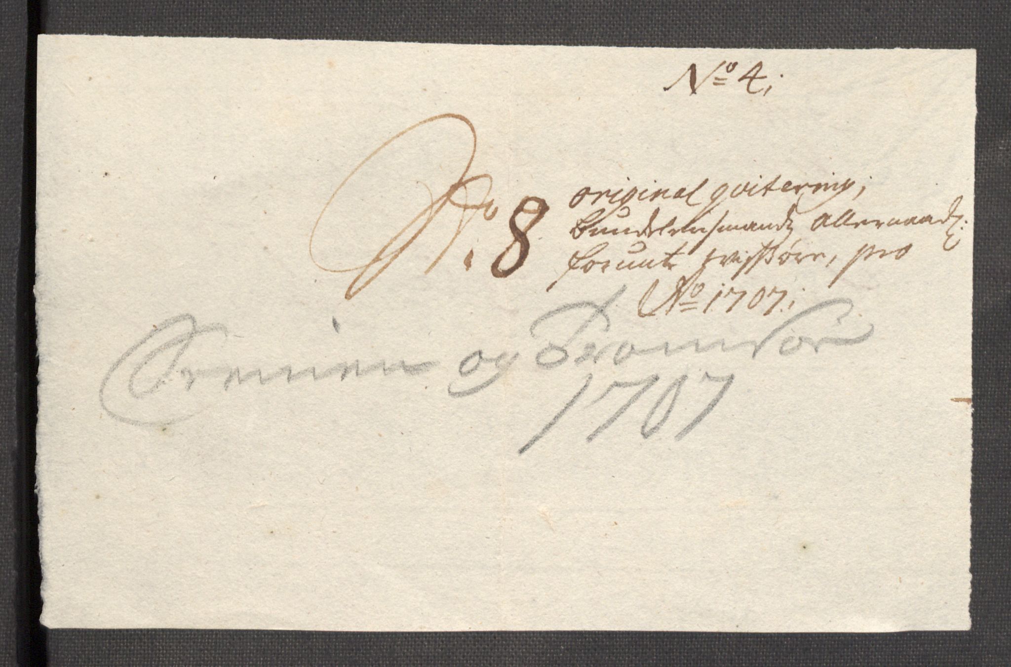 Rentekammeret inntil 1814, Reviderte regnskaper, Fogderegnskap, AV/RA-EA-4092/R68/L4756: Fogderegnskap Senja og Troms, 1705-1707, s. 324