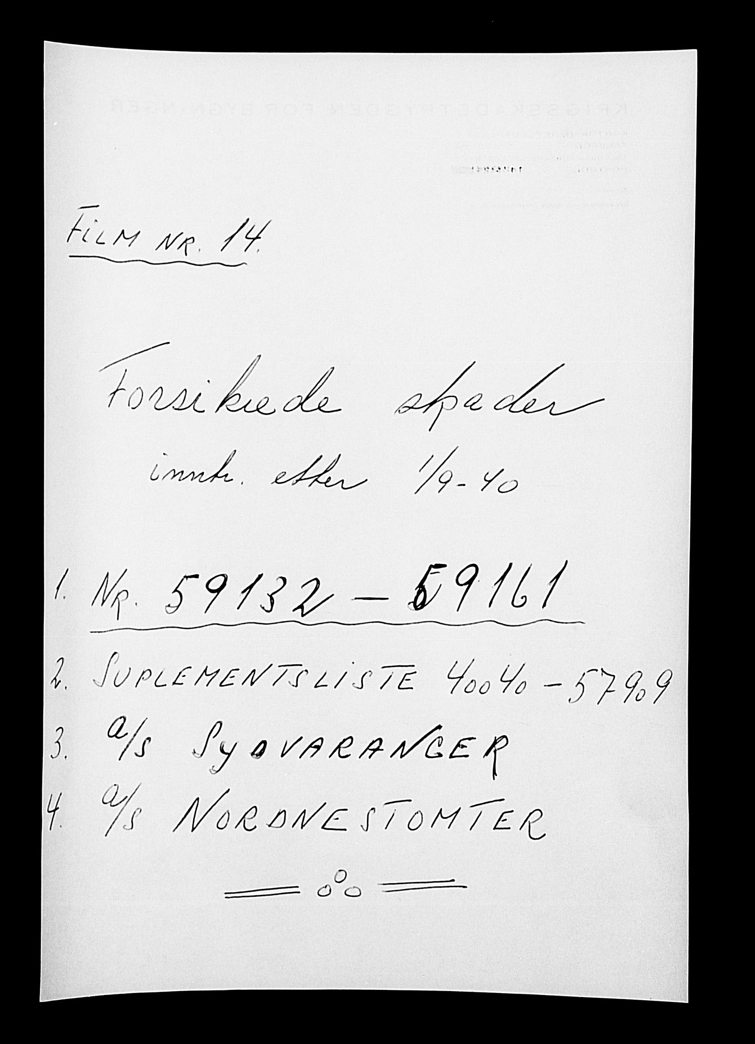 Krigsskadetrygdene for bygninger og løsøre, AV/RA-S-1548/V/L0014: --, 1940-1945, s. 278