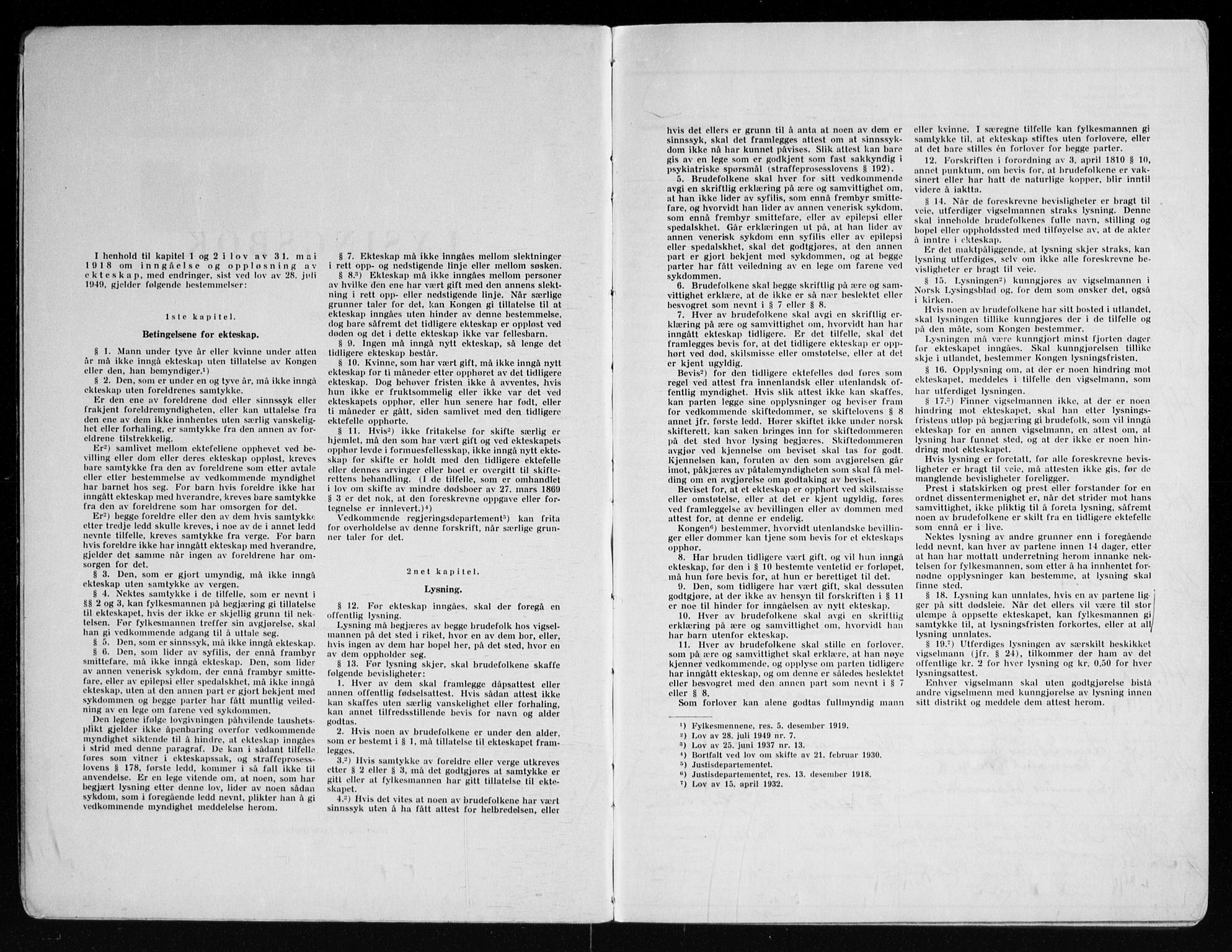 Horten kirkebøker, AV/SAKO-A-348/H/Ha/L0009: Lysningsprotokoll nr. 9, 1956-1965