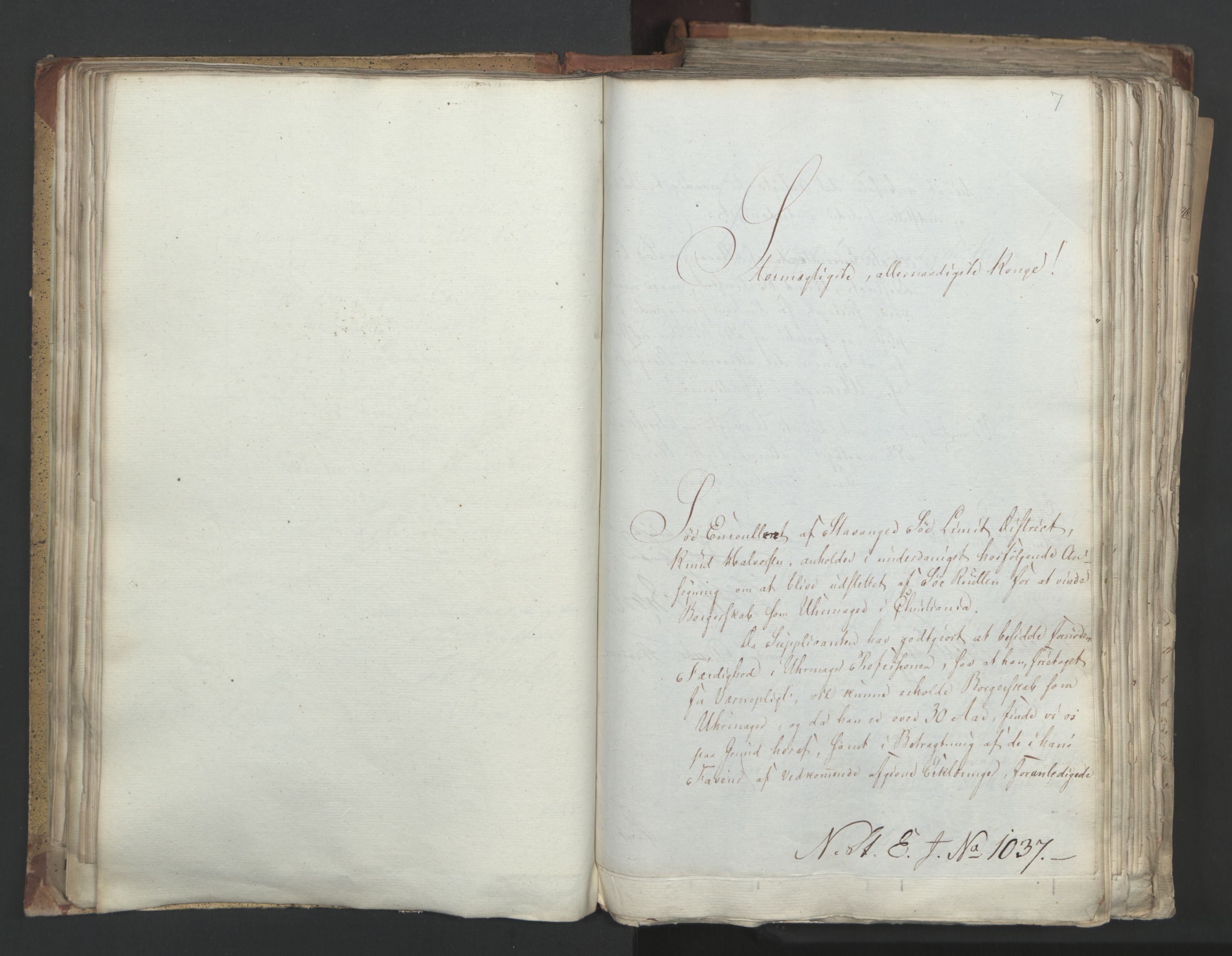 Statsrådsavdelingen i Stockholm, RA/S-1003/D/Da/L0005: Regjeringsinnstillinger nr. 1000-1246, 1816, s. 80