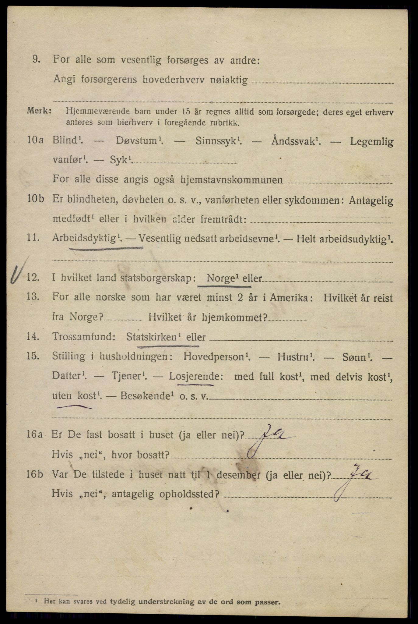 SAO, Folketelling 1920 for 0301 Kristiania kjøpstad, 1920, s. 494186