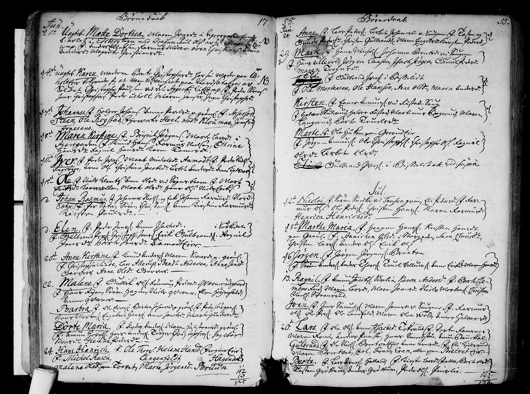 Aker prestekontor kirkebøker, AV/SAO-A-10861/F/L0008: Ministerialbok nr. 8, 1749-1765, s. 53