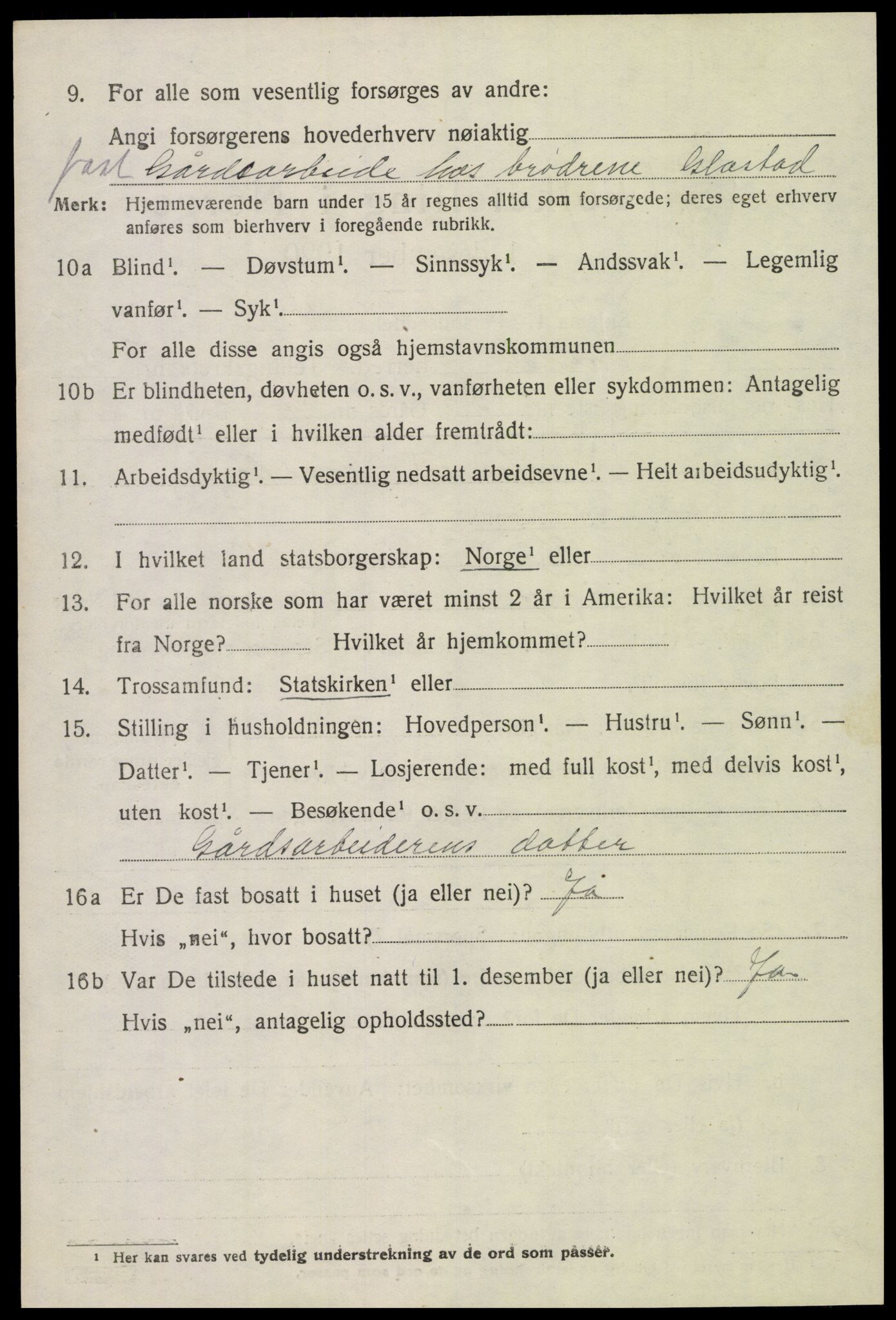 SAH, Folketelling 1920 for 0527 Vardal herred, 1920, s. 2834