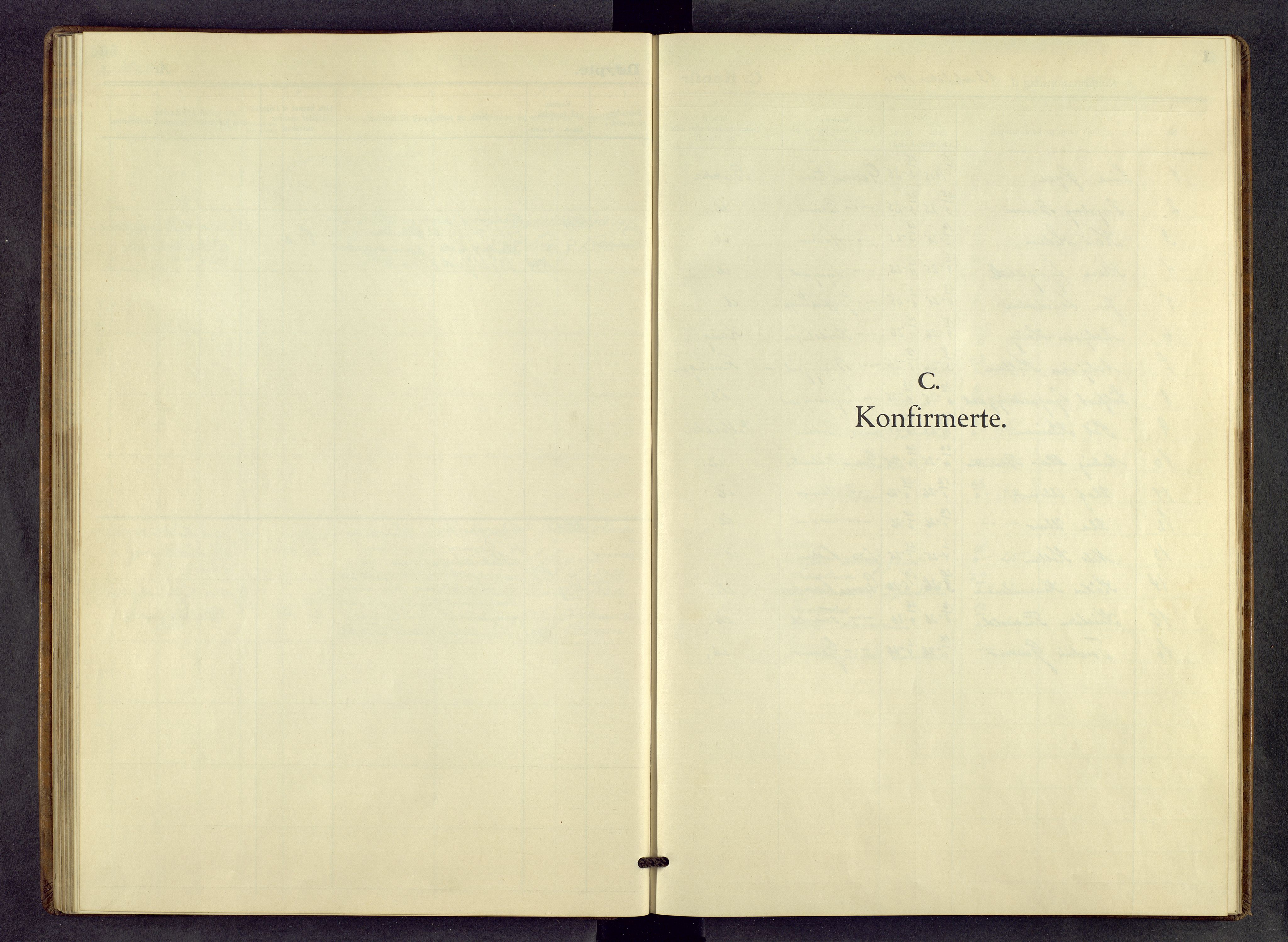 Lom prestekontor, AV/SAH-PREST-070/L/L0010: Klokkerbok nr. 10, 1940-1963