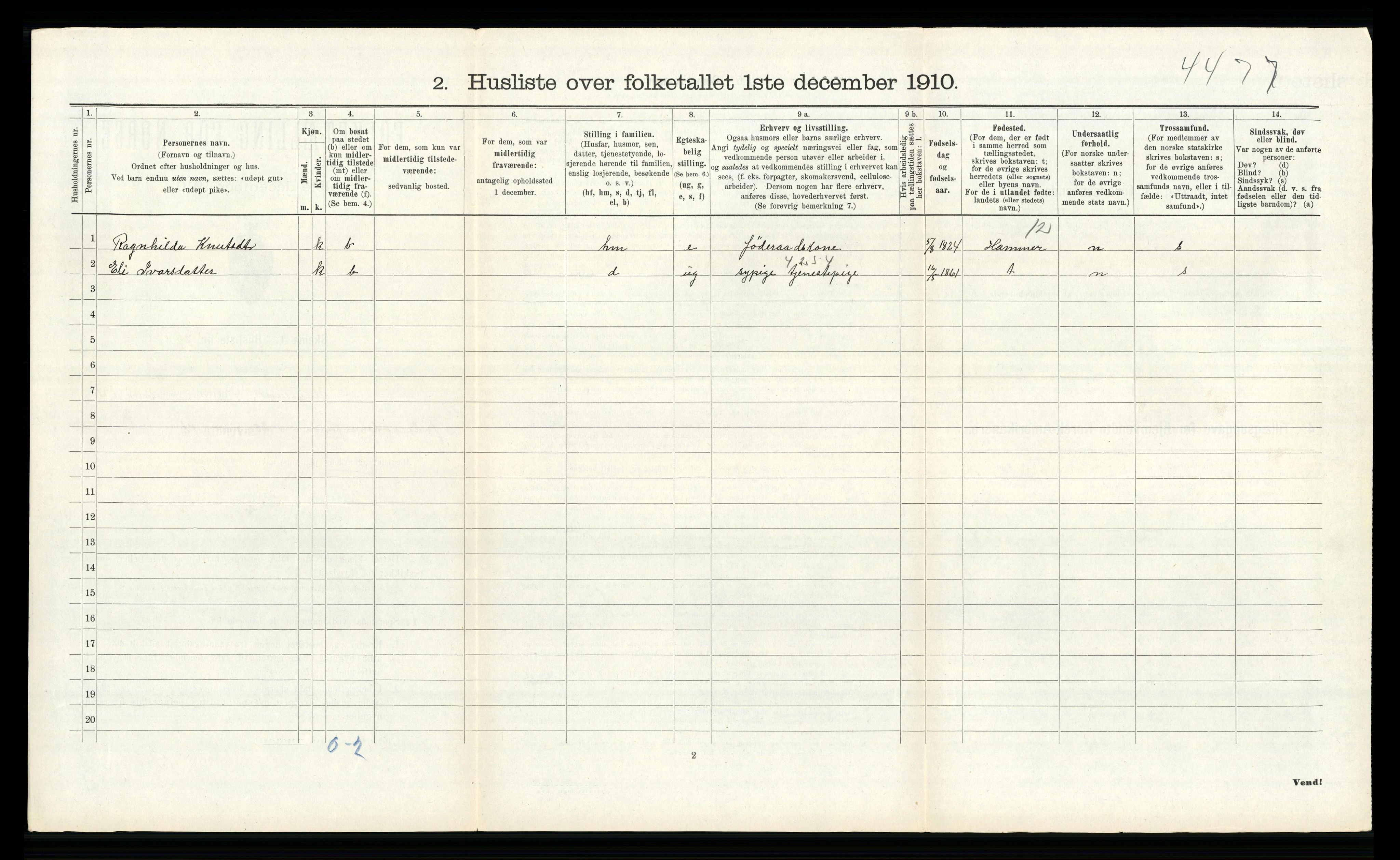 RA, Folketelling 1910 for 1257 Alversund herred, 1910, s. 431