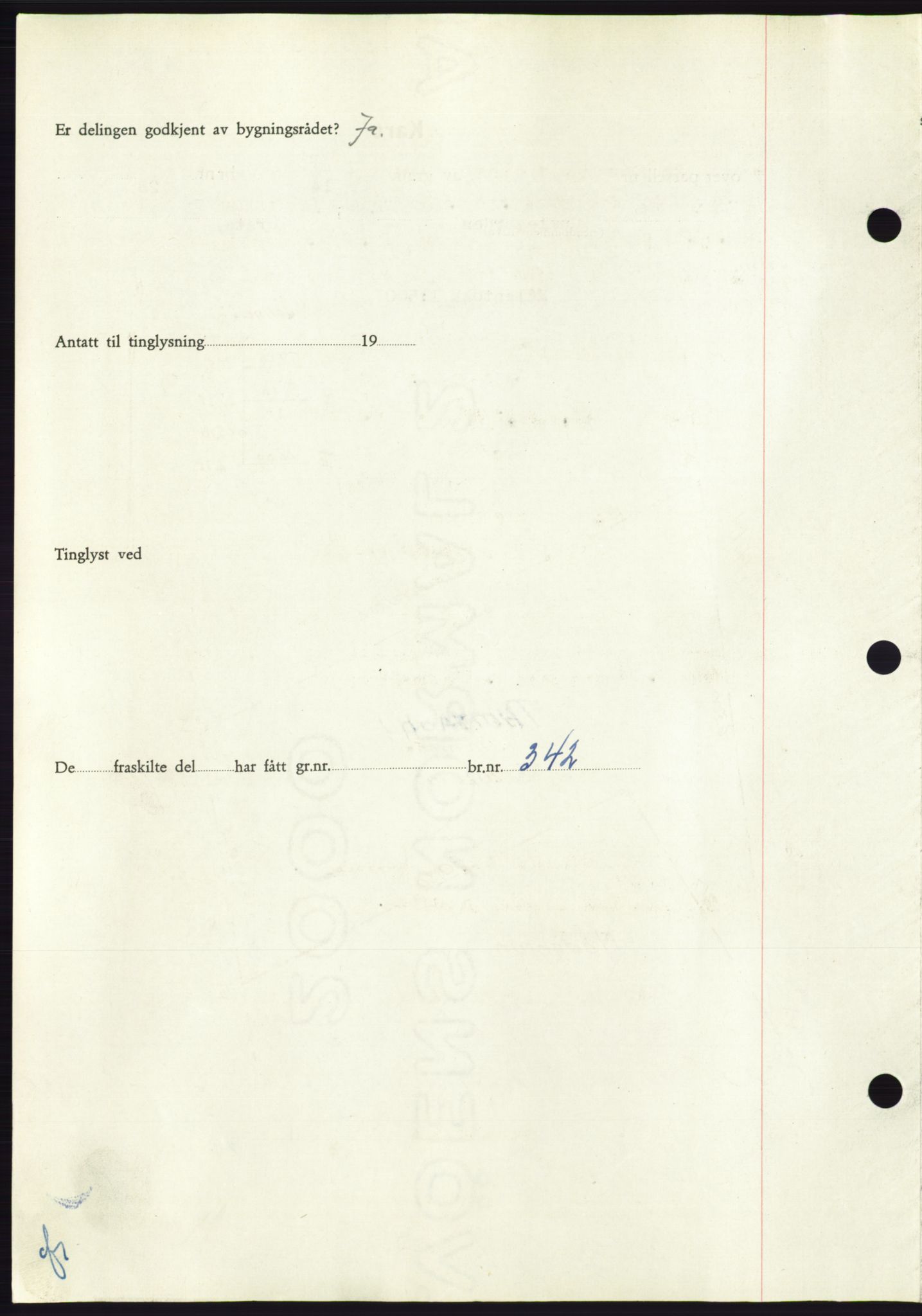 Søre Sunnmøre sorenskriveri, AV/SAT-A-4122/1/2/2C/L0094: Pantebok nr. 20A, 1953-1953, Dagboknr: 1058/1953
