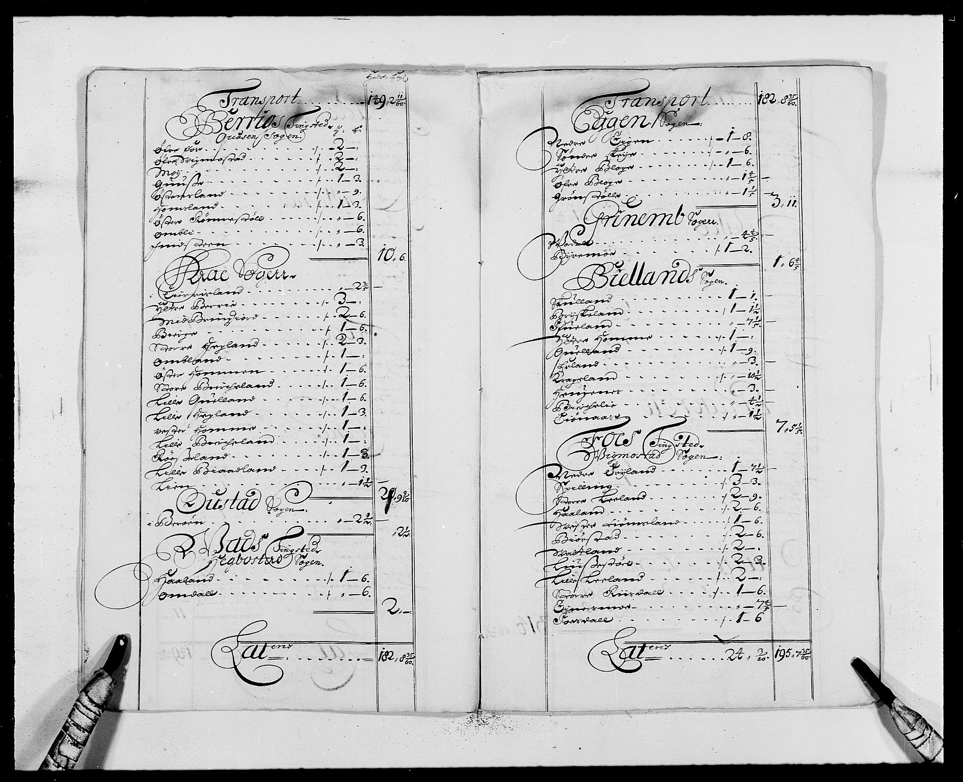 Rentekammeret inntil 1814, Reviderte regnskaper, Fogderegnskap, AV/RA-EA-4092/R41/L2533: Fogderegnskap Lista, 1684-1685, s. 165