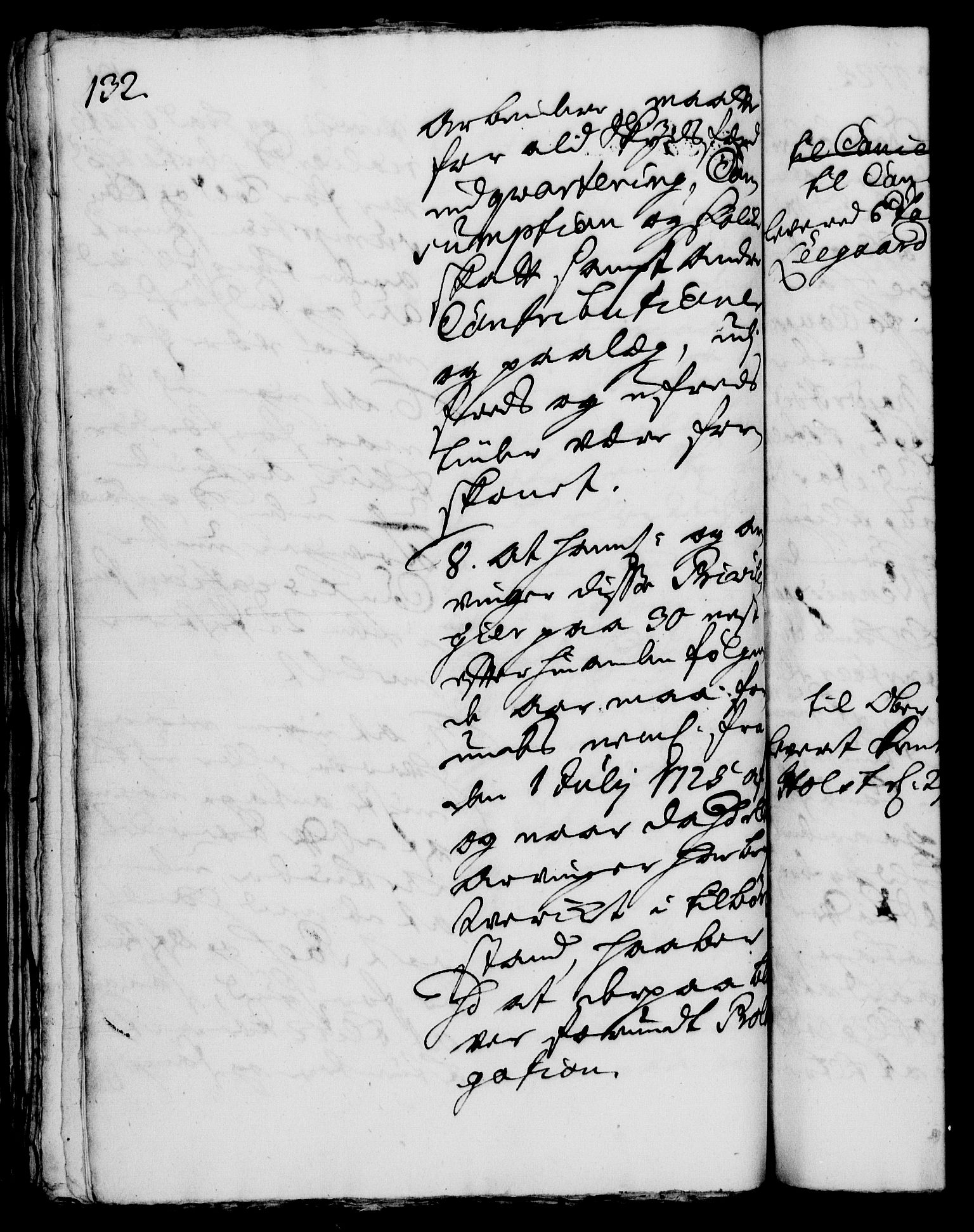 Rentekammeret, Kammerkanselliet, RA/EA-3111/G/Gh/Gha/L0007: Norsk ekstraktmemorialprotokoll (merket RK 53.52), 1724-1725, s. 132