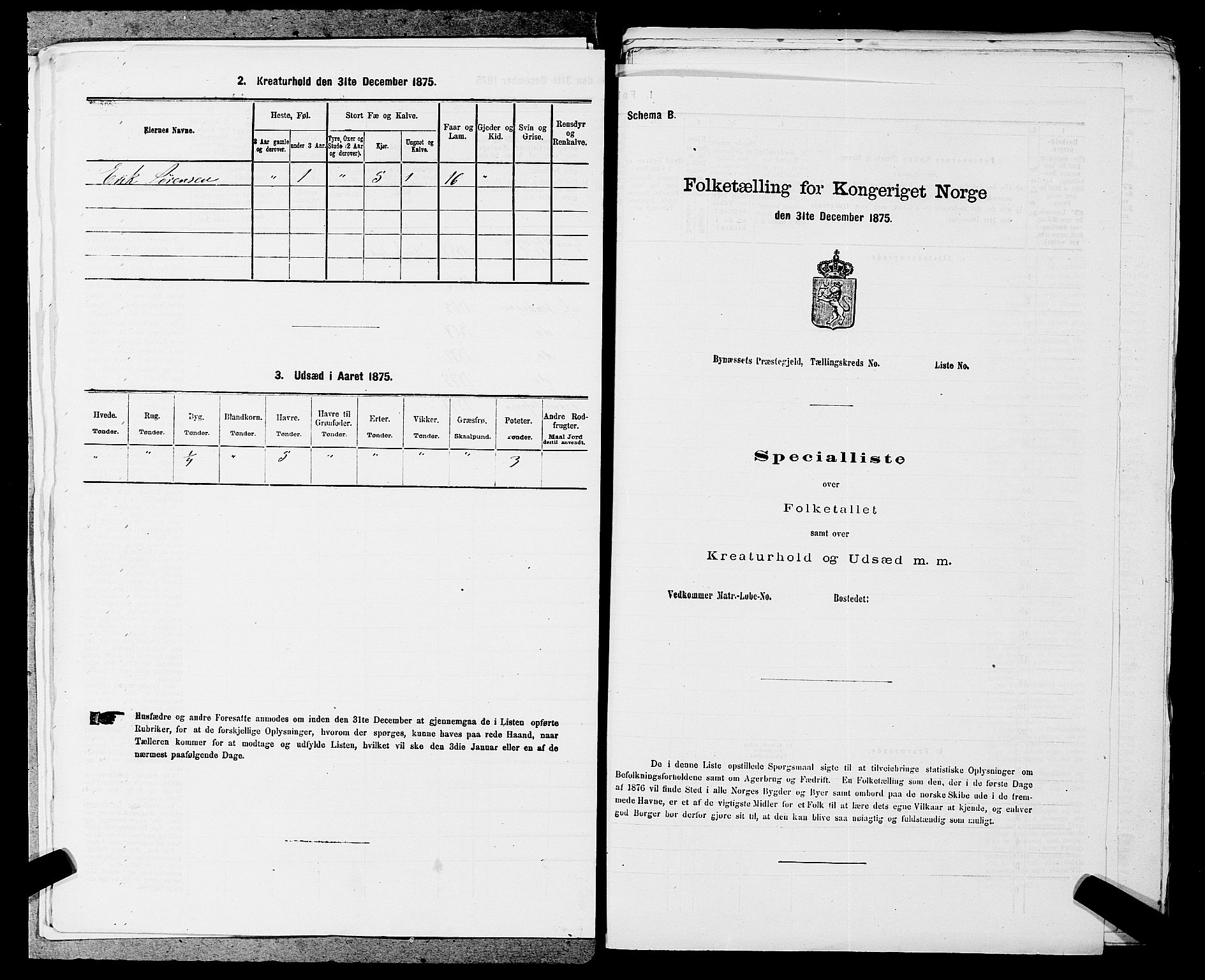 SAST, Folketelling 1875 for 1112P Lund prestegjeld, 1875, s. 659