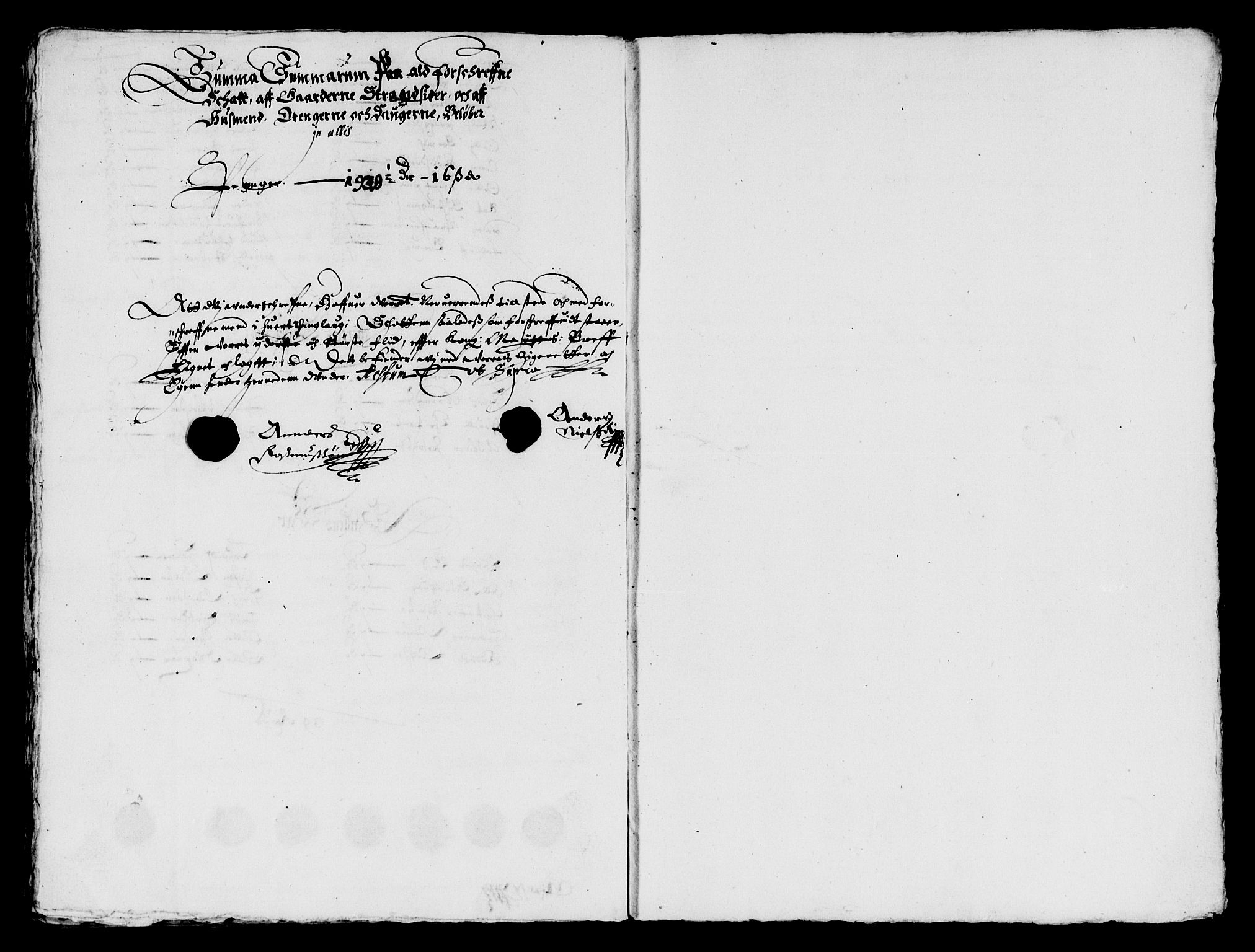 Rentekammeret inntil 1814, Reviderte regnskaper, Lensregnskaper, AV/RA-EA-5023/R/Rb/Rbw/L0109: Trondheim len, 1652