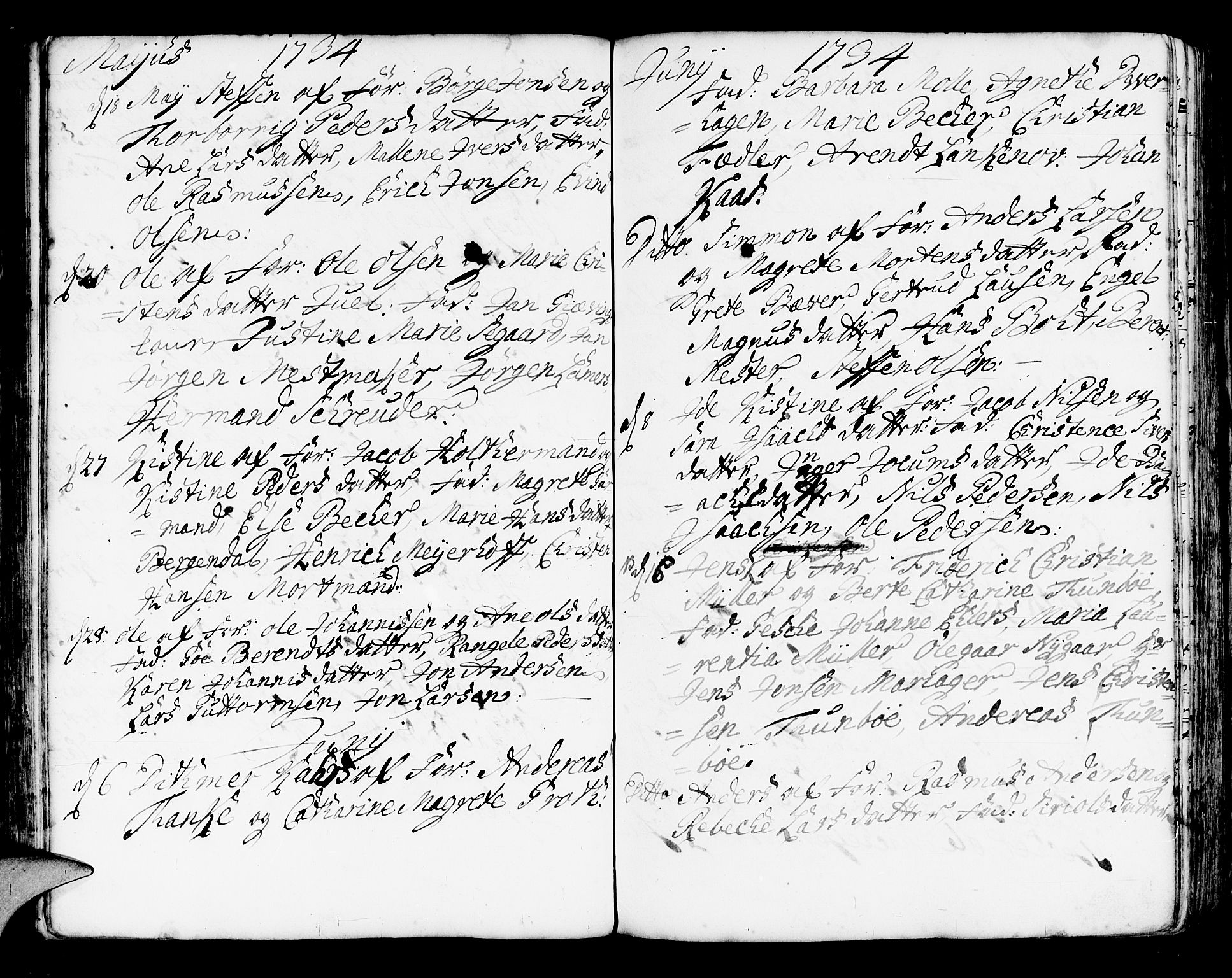 Korskirken sokneprestembete, SAB/A-76101/H/Haa/L0004: Ministerialbok nr. A 4, 1720-1750, s. 139