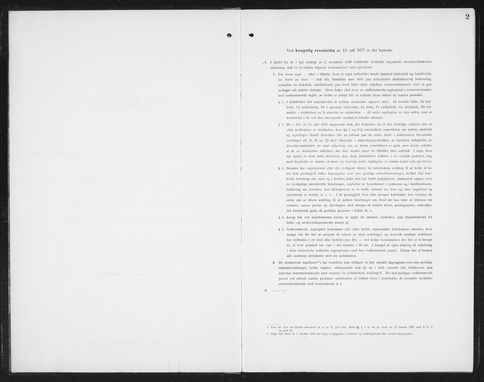 Ministerialprotokoller, klokkerbøker og fødselsregistre - Nordland, SAT/A-1459/852/L0757: Klokkerbok nr. 852C08, 1916-1934, s. 2