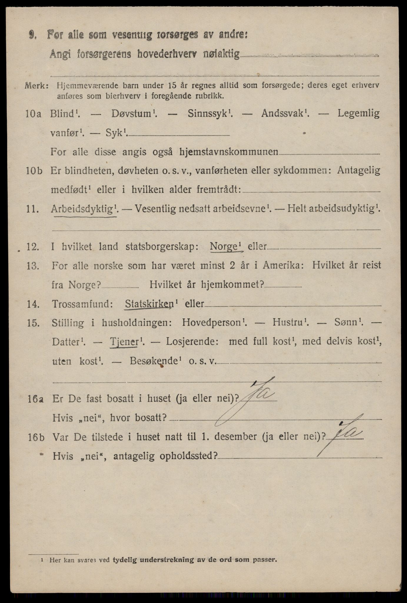 SAST, Folketelling 1920 for 1143 Mosterøy herred, 1920, s. 1915