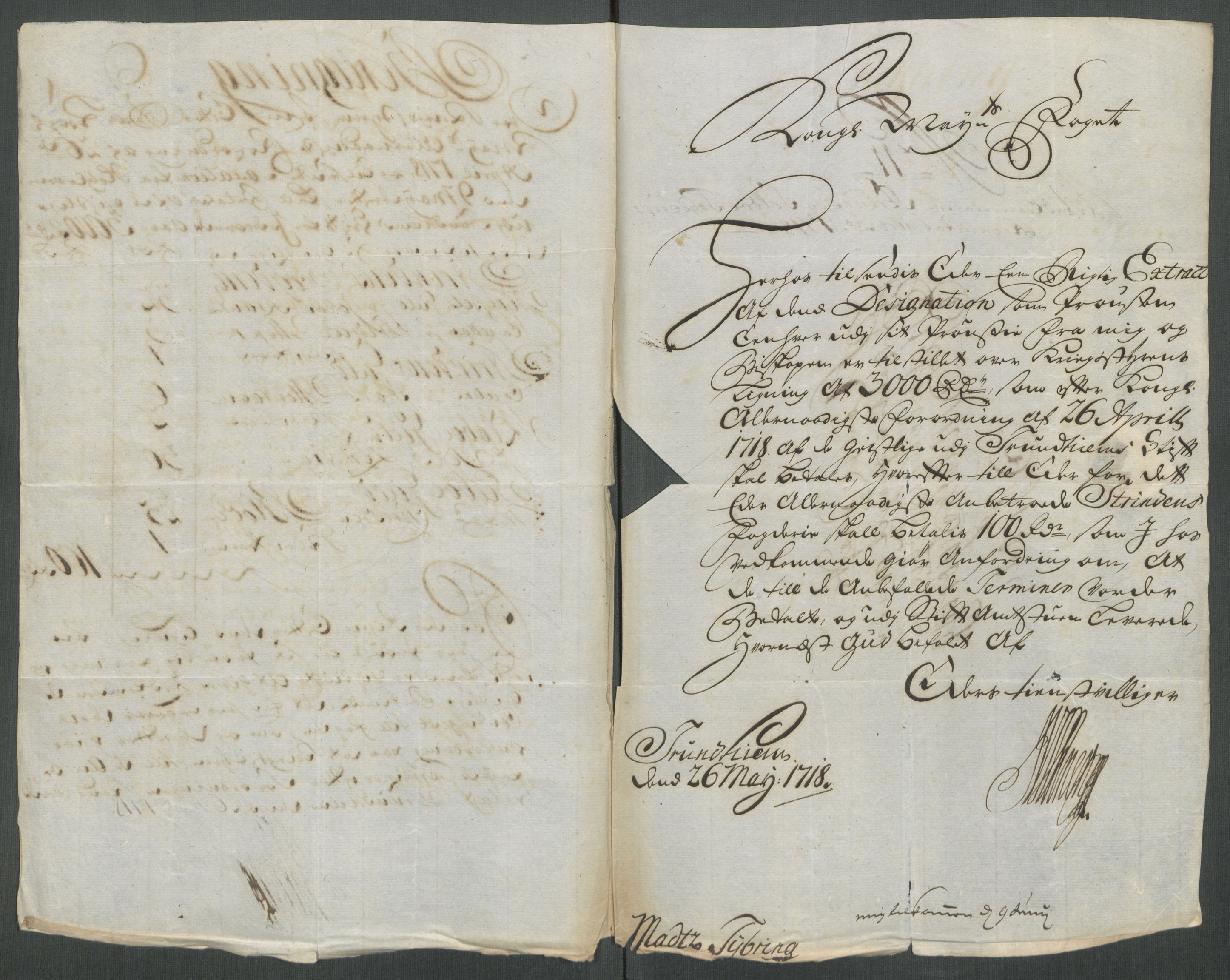 Rentekammeret inntil 1814, Reviderte regnskaper, Fogderegnskap, RA/EA-4092/R61/L4116: Fogderegnskap Strinda og Selbu, 1717-1718, s. 413