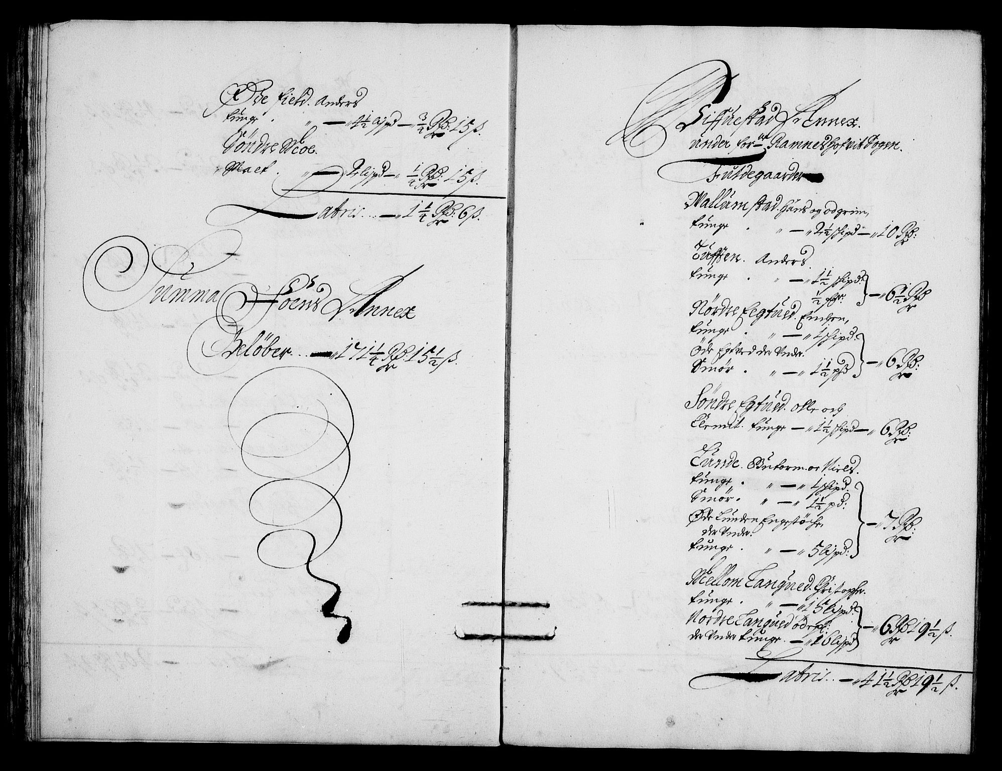 Rentekammeret inntil 1814, Realistisk ordnet avdeling, AV/RA-EA-4070/N/Na/L0003/0005: [XI h]: Tønsbergs amt og Larvik grevskaps jordebøker: / Kontribusjon og leilendingsskatt for Tønsbergs amt., 1680