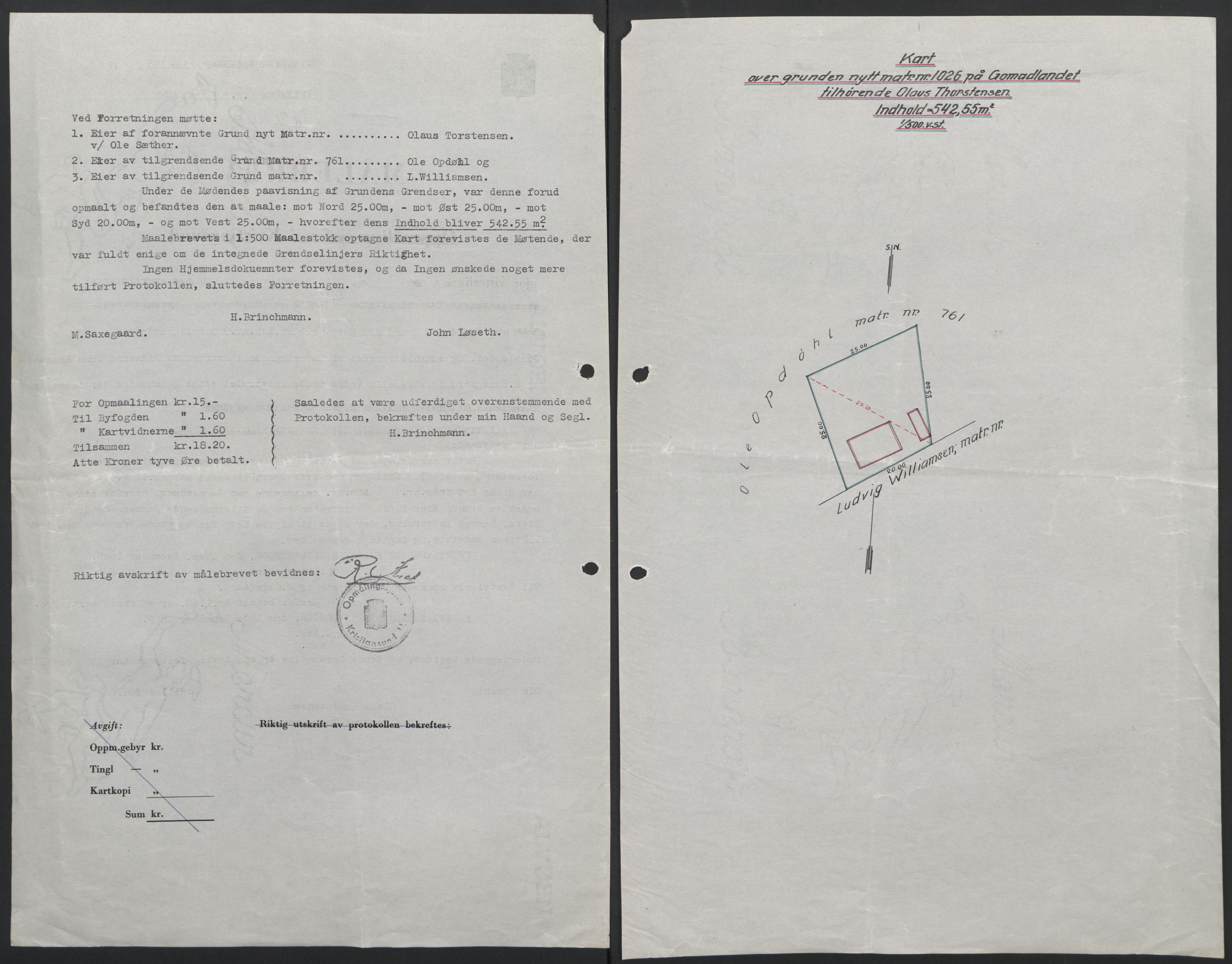 Kristiansund byfogd, AV/SAT-A-4587/A/27: Pantebok nr. 42, 1947-1950, Dagboknr: 876/1949
