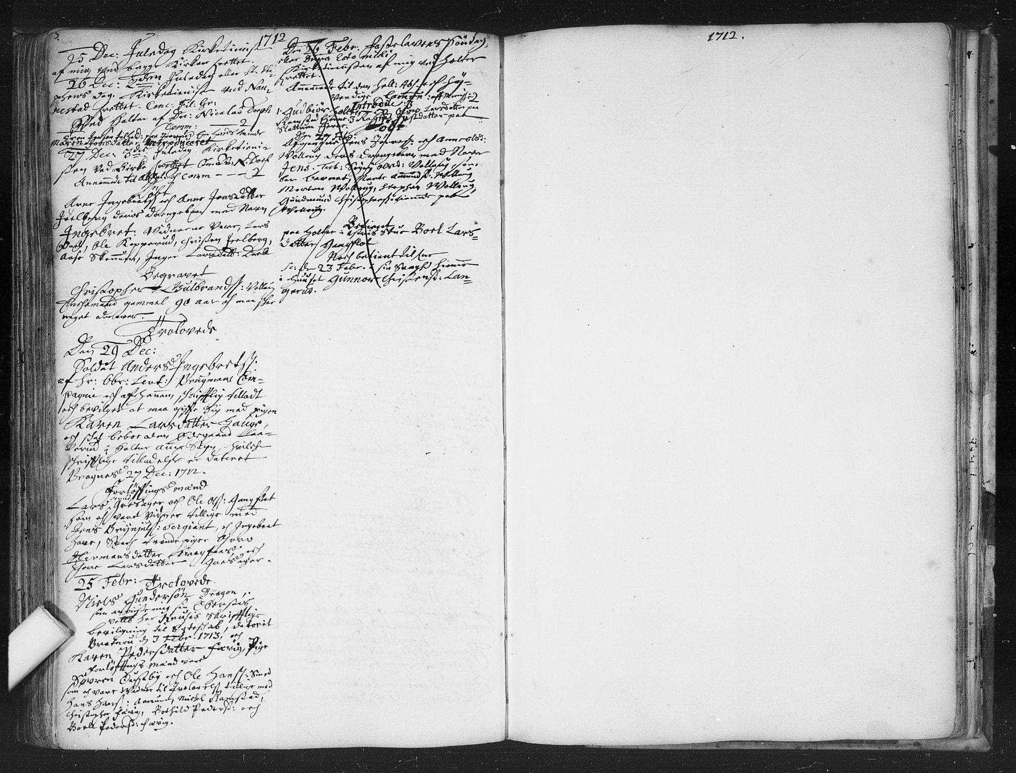 Nannestad prestekontor Kirkebøker, AV/SAO-A-10414a/F/Fa/L0002: Ministerialbok nr. I 2, 1703-1715