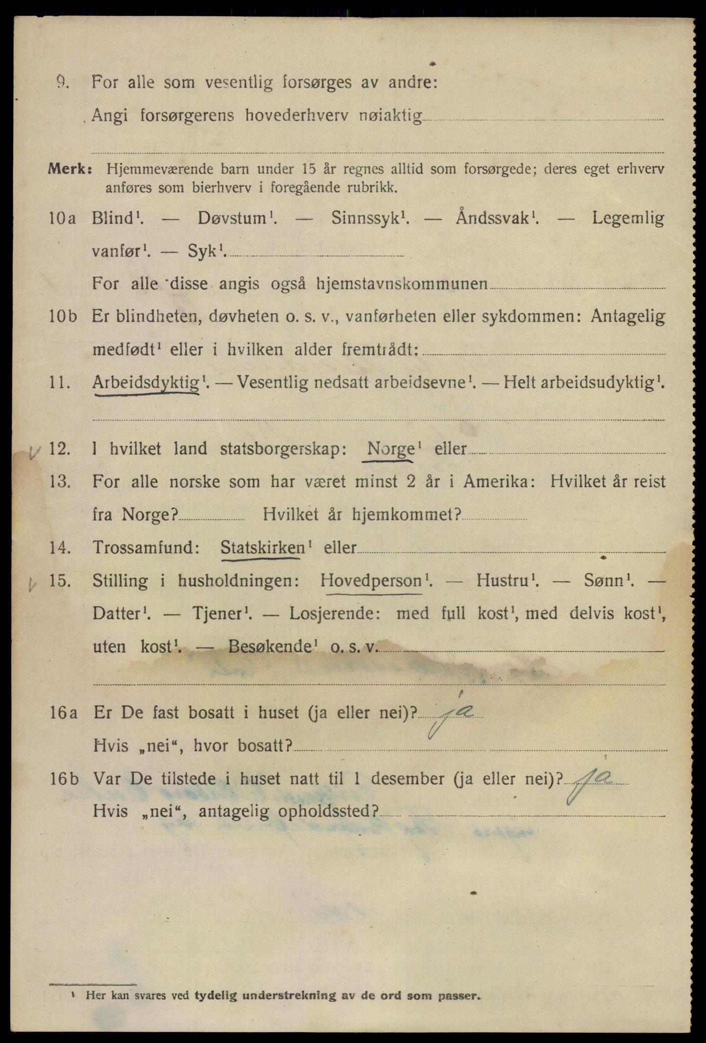 SAO, Folketelling 1920 for 0301 Kristiania kjøpstad, 1920, s. 245248