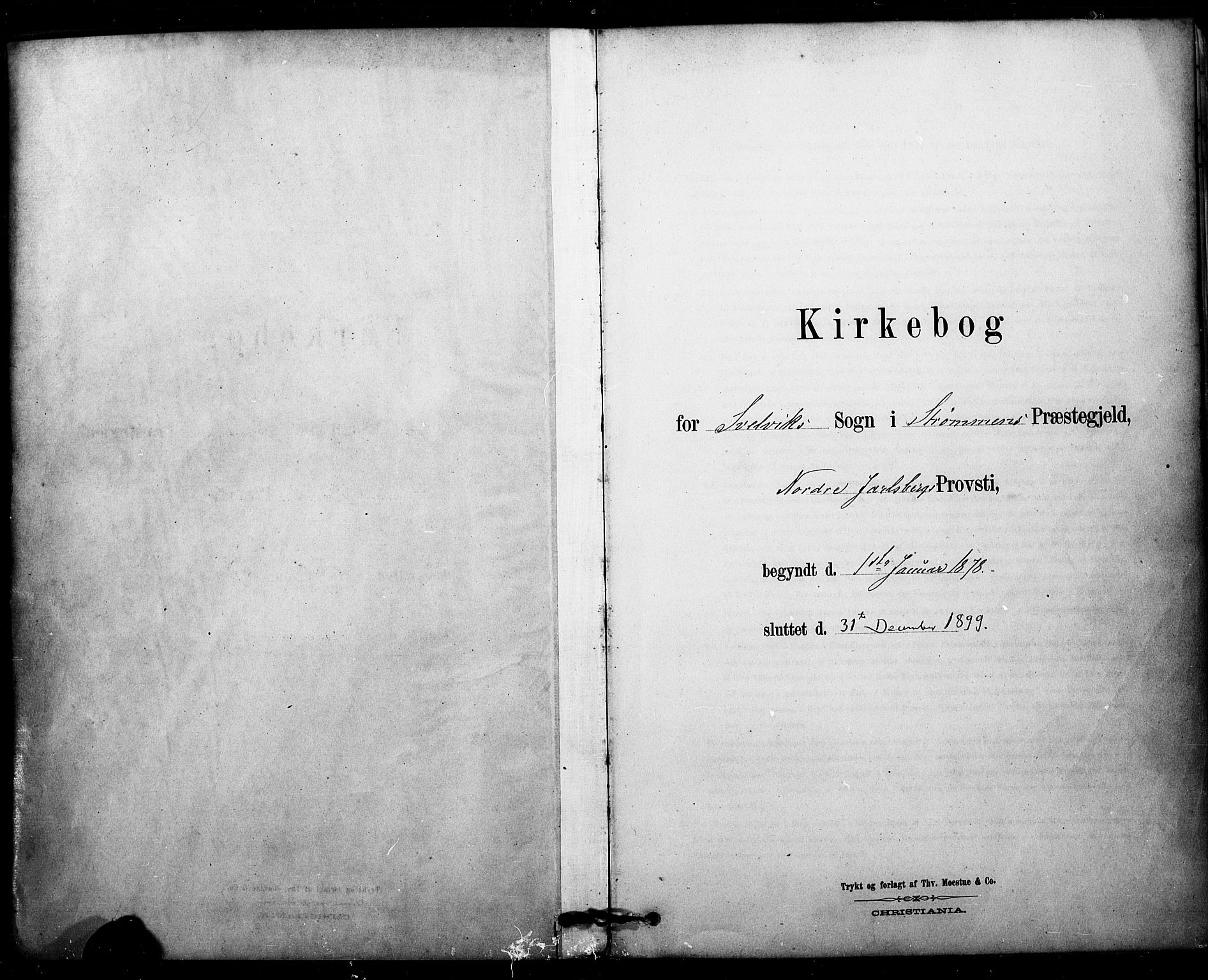 Strømm kirkebøker, SAKO/A-322/F/Fb/L0001: Ministerialbok nr. II 1, 1878-1899