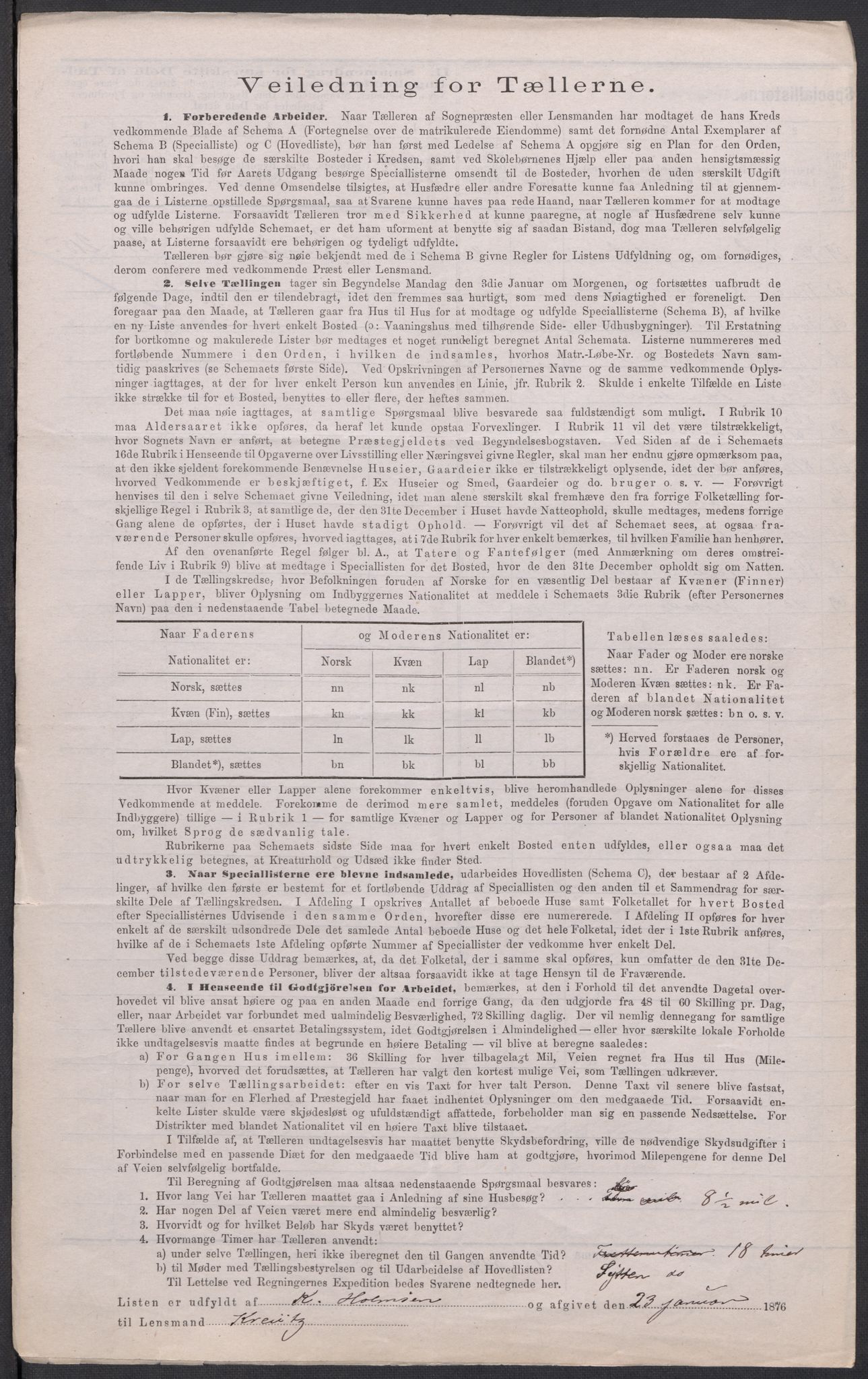 RA, Folketelling 1875 for 0226P Sørum prestegjeld, 1875, s. 9