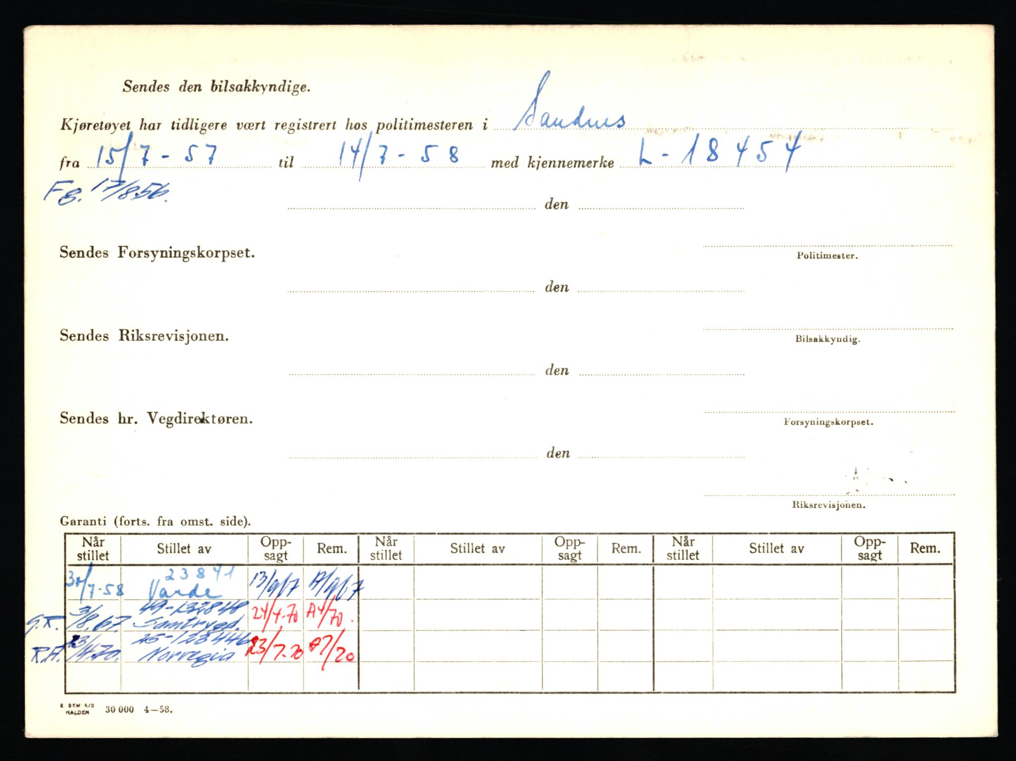 Stavanger trafikkstasjon, AV/SAST-A-101942/0/F/L0050: L-50600 - L-51299, 1930-1971, s. 788