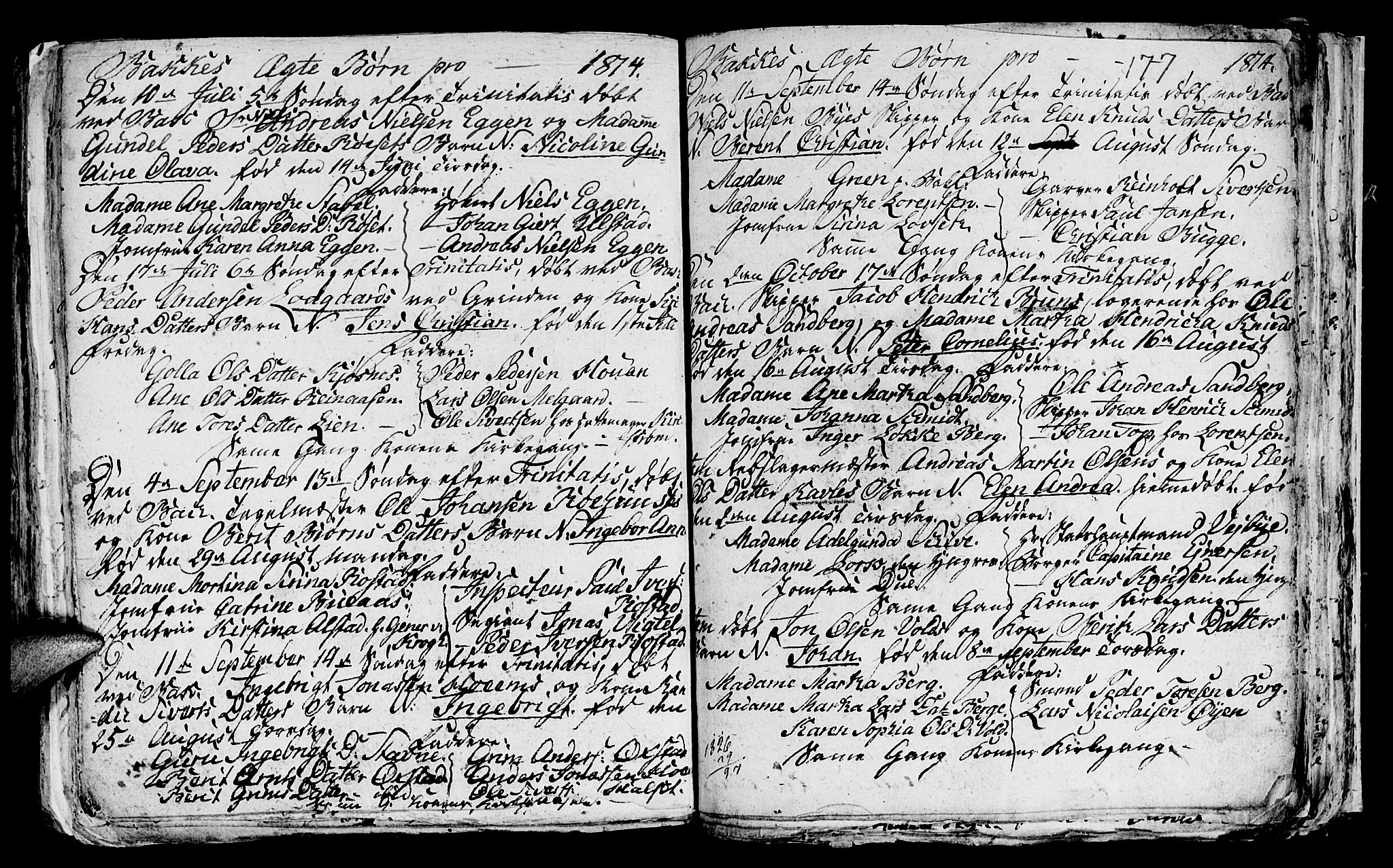 Ministerialprotokoller, klokkerbøker og fødselsregistre - Sør-Trøndelag, SAT/A-1456/604/L0218: Klokkerbok nr. 604C01, 1754-1819, s. 177