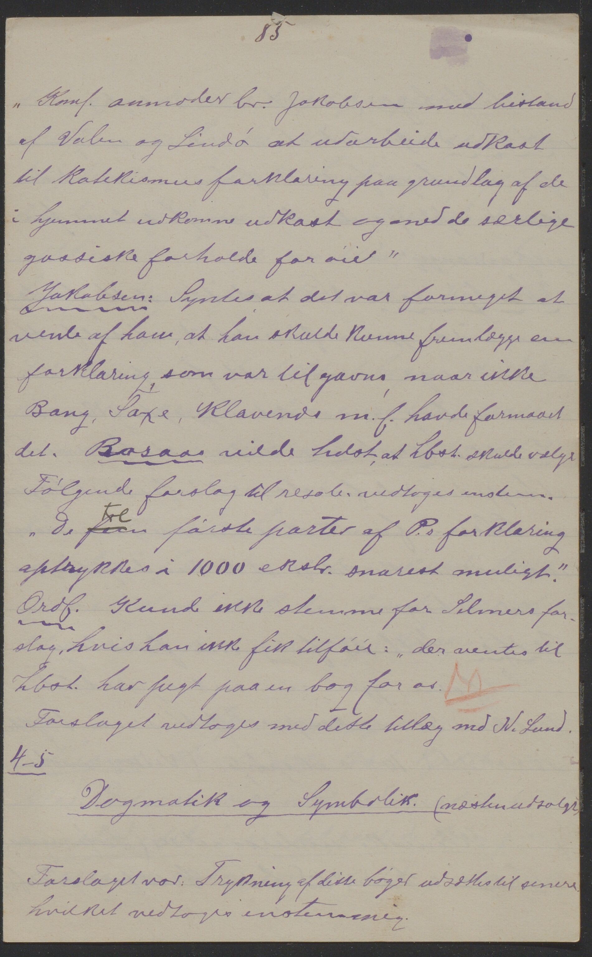 Det Norske Misjonsselskap - hovedadministrasjonen, VID/MA-A-1045/D/Da/Daa/L0039/0007: Konferansereferat og årsberetninger / Konferansereferat fra Madagaskar Innland., 1893