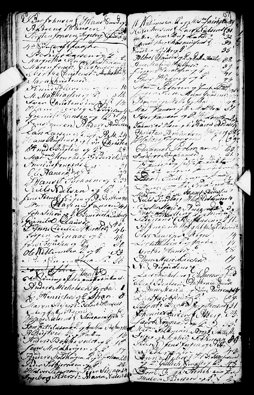 Porsgrunn kirkebøker , SAKO/A-104/G/Ga/L0001: Klokkerbok nr. I 1, 1766-1790, s. 150-151