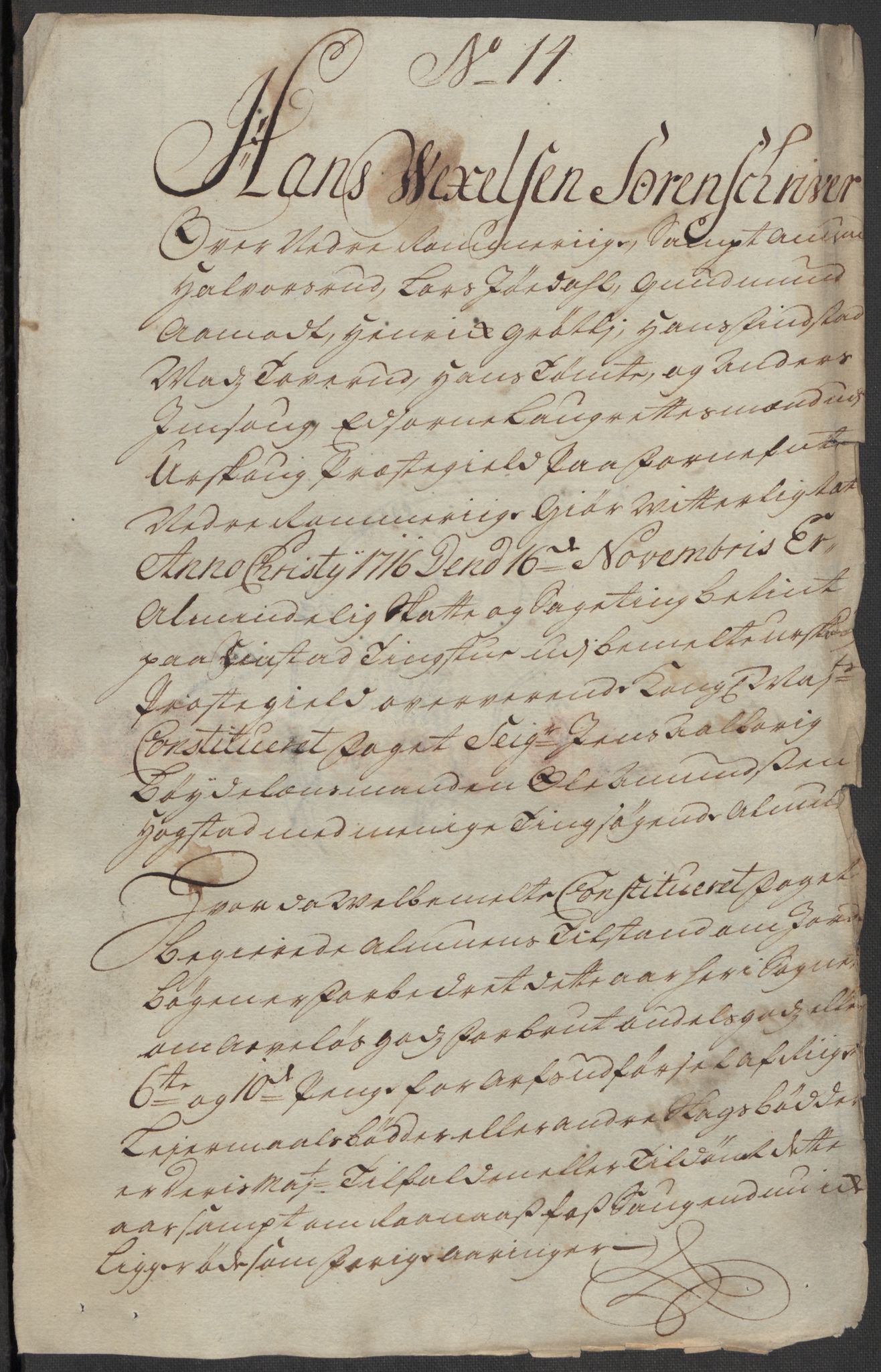 Rentekammeret inntil 1814, Reviderte regnskaper, Fogderegnskap, RA/EA-4092/R11/L0598: Fogderegnskap Nedre Romerike, 1716, s. 88