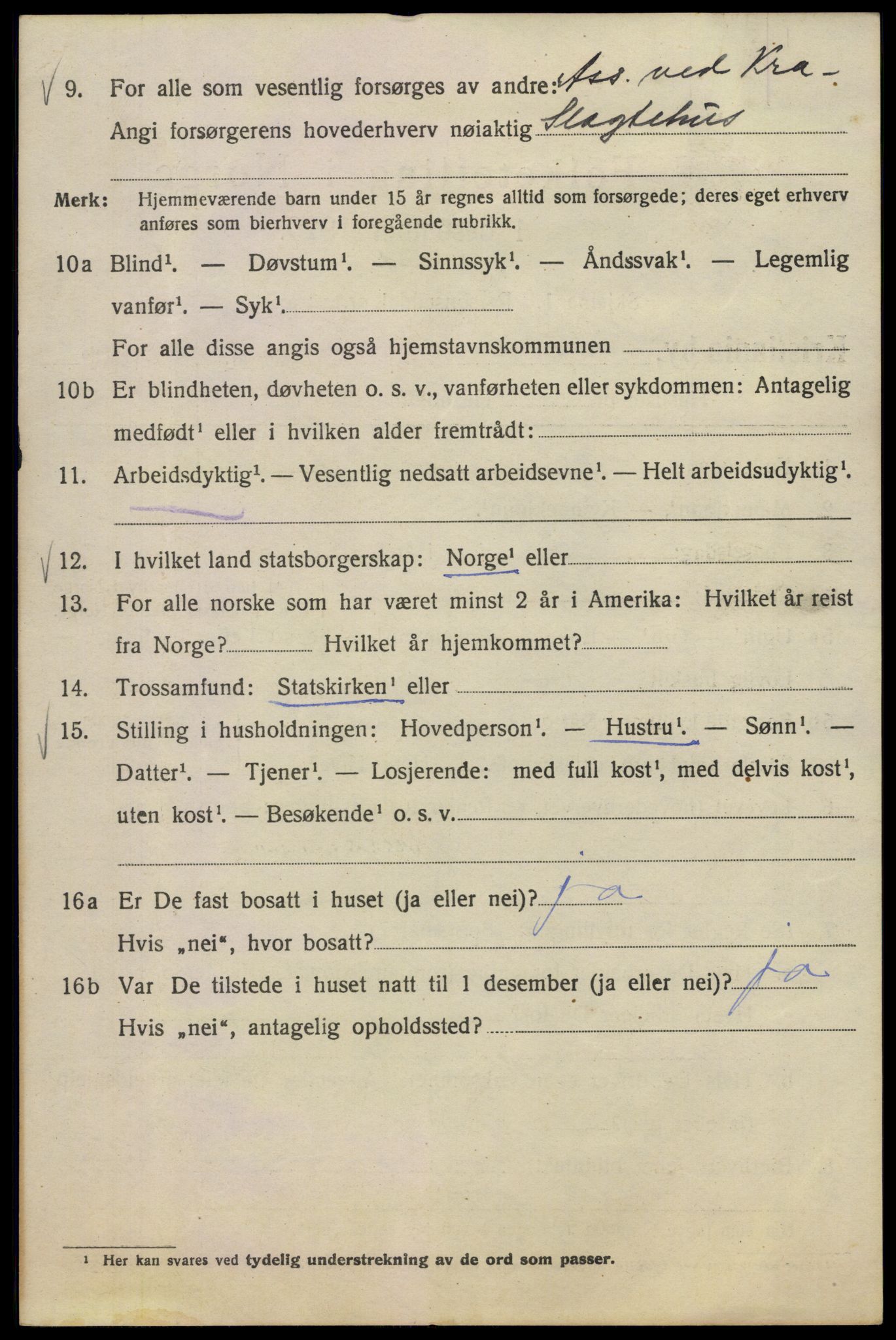 SAO, Folketelling 1920 for 0301 Kristiania kjøpstad, 1920, s. 255730