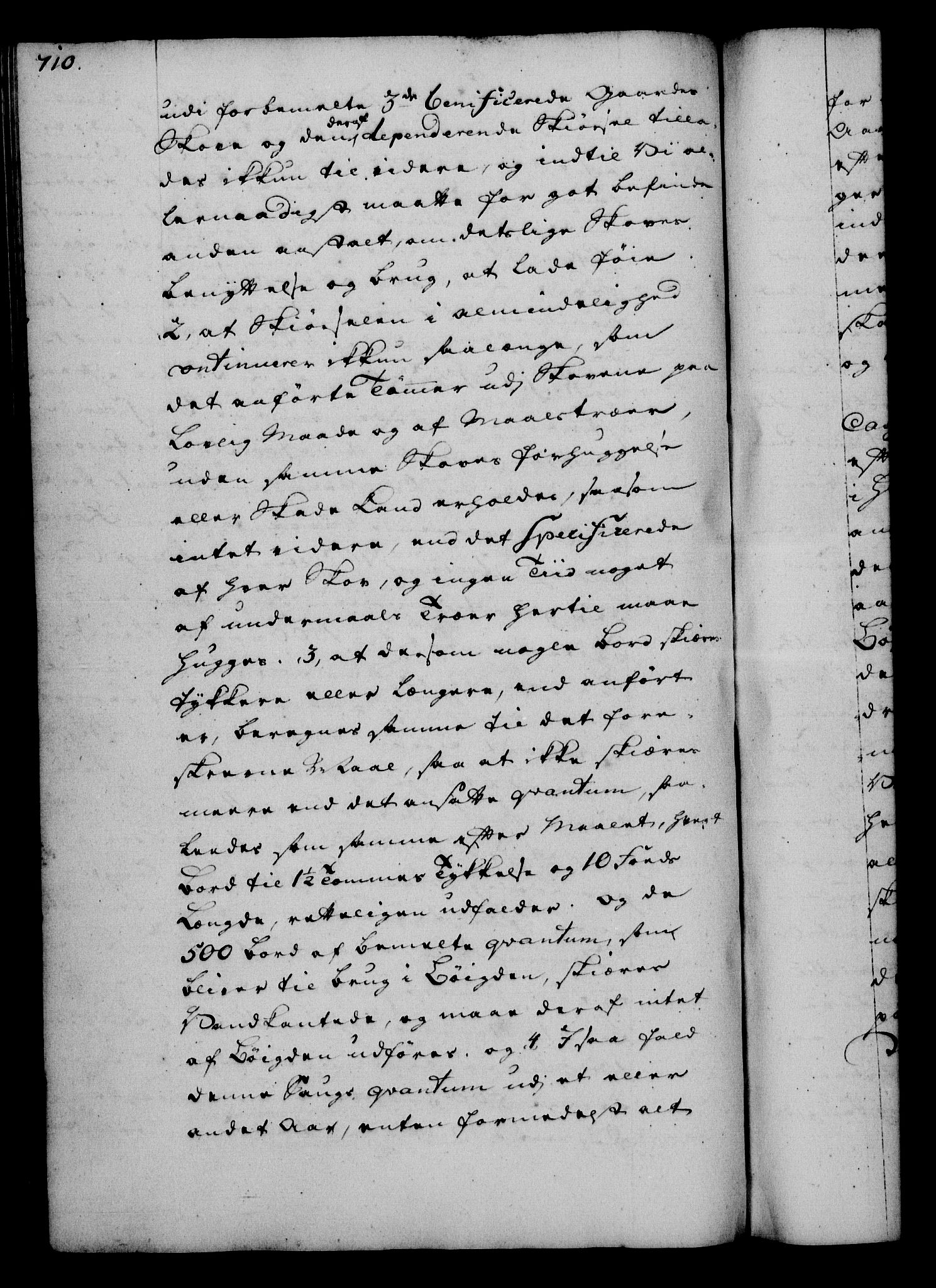 Rentekammeret, Kammerkanselliet, RA/EA-3111/G/Gg/Gga/L0006: Norsk ekspedisjonsprotokoll med register (merket RK 53.6), 1749-1759, s. 710