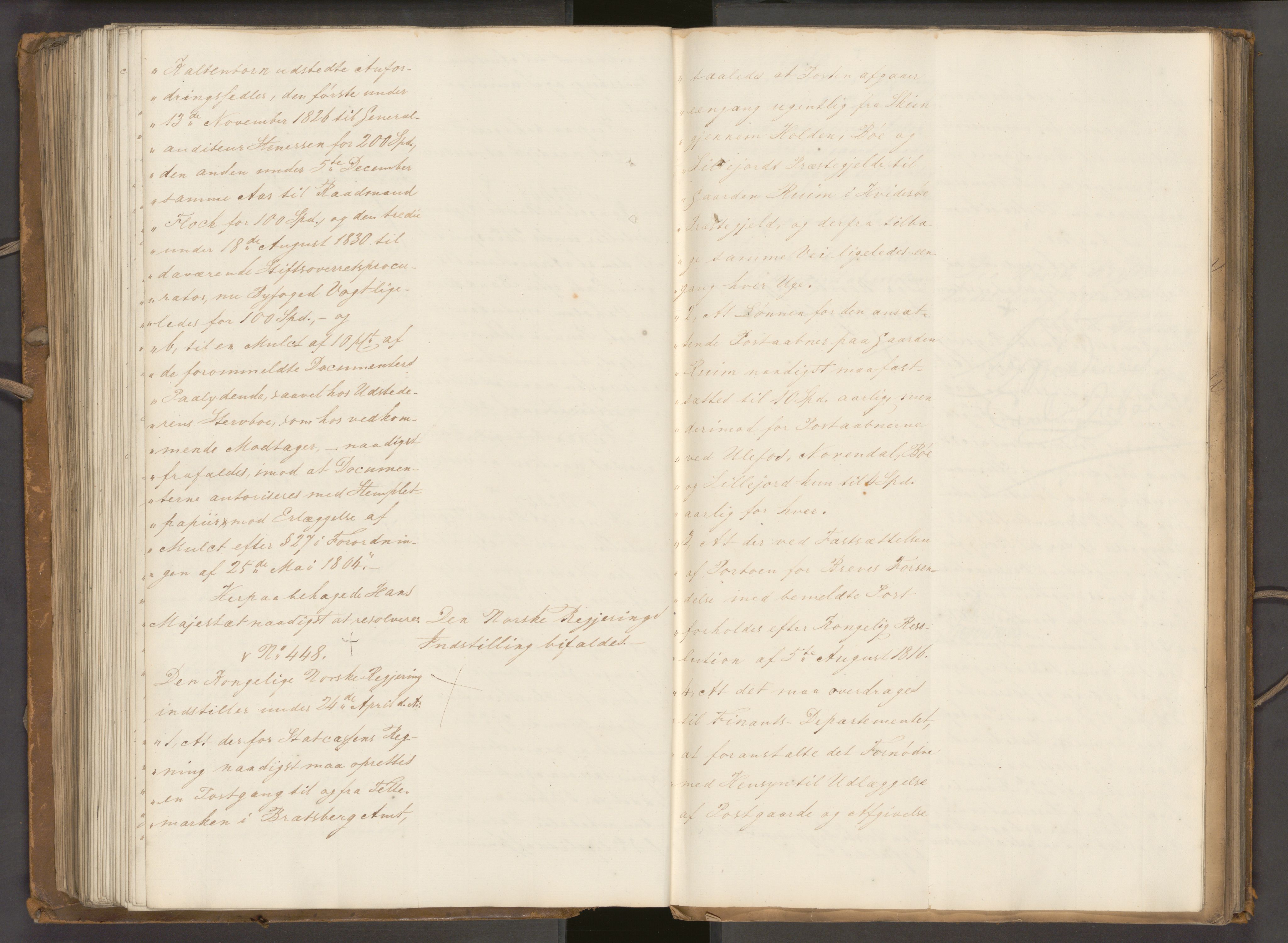 Statsrådssekretariatet, AV/RA-S-1001/A/Ab/L0040: Kgl. res. nr. 1-568, 1. halvår, 1835
