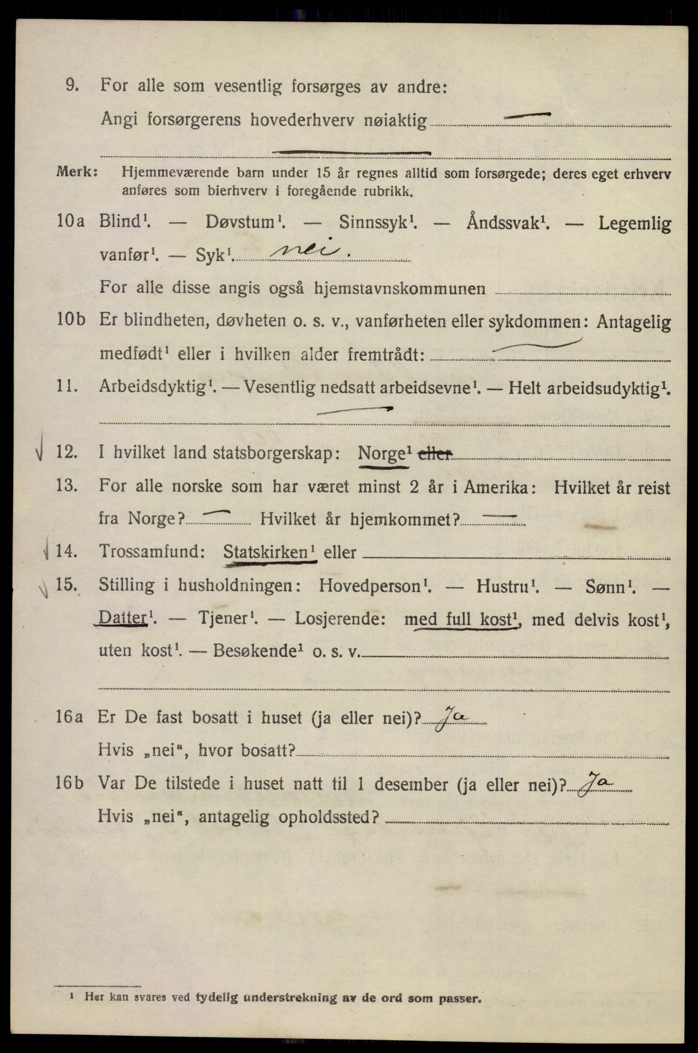 SAO, Folketelling 1920 for 0301 Kristiania kjøpstad, 1920, s. 295522