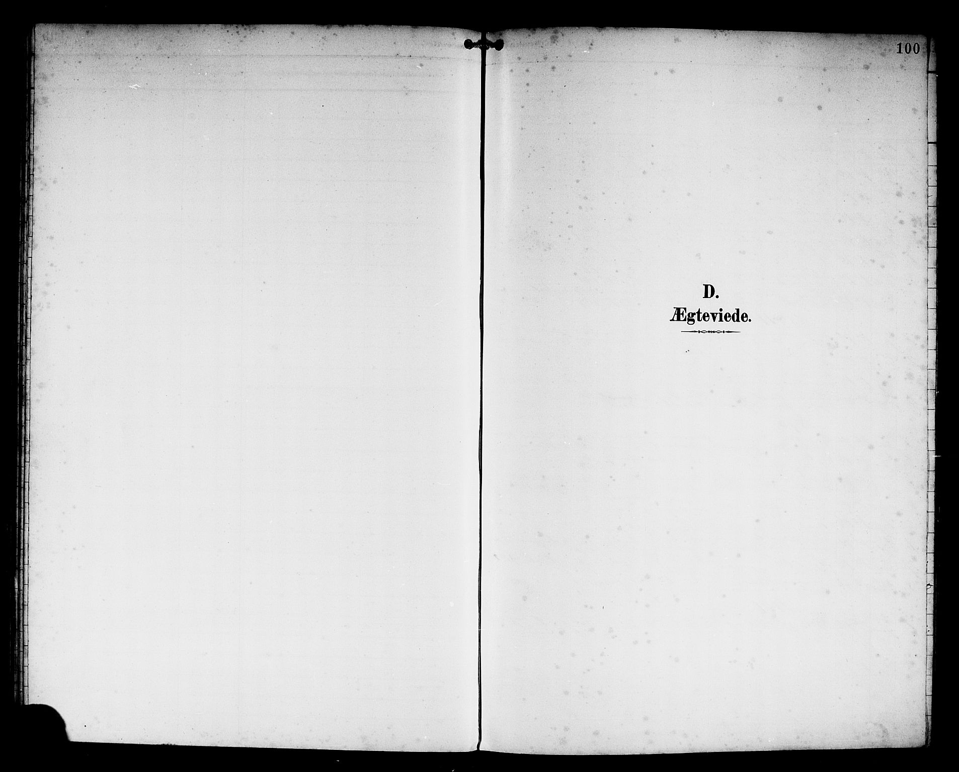 Solund sokneprestembete, SAB/A-81401: Klokkerbok nr. A 2, 1893-1921, s. 100