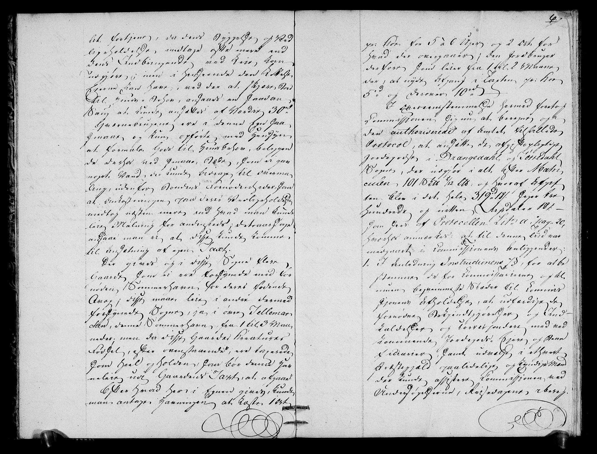 Rentekammeret inntil 1814, Realistisk ordnet avdeling, AV/RA-EA-4070/N/Ne/Nea/L0067: Nedre Telemarken og Bamble fogderi. Deliberasjonsprotokoll, 1803, s. 6