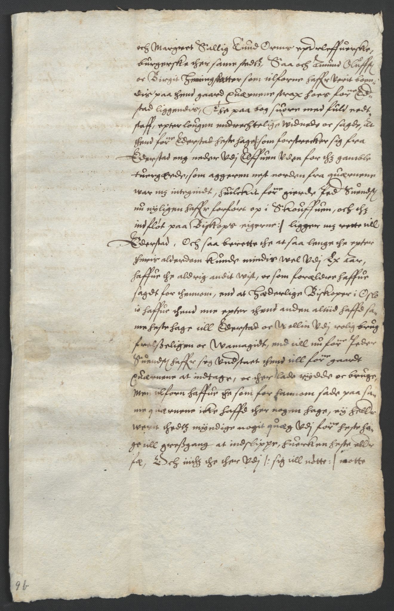 Oslo stiftsdireksjon, SAO/A-11085/G/Gb/L0001: Bispestolens dokumenter, 1584-1612, s. 44