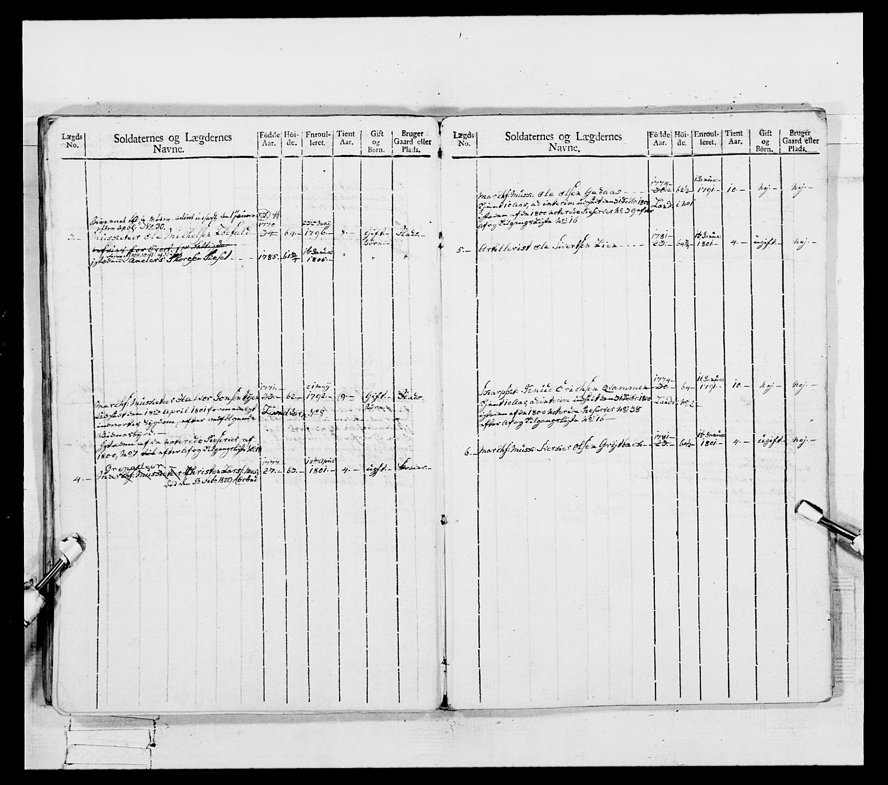 Generalitets- og kommissariatskollegiet, Det kongelige norske kommissariatskollegium, AV/RA-EA-5420/E/Eh/L0082: 2. Trondheimske nasjonale infanteriregiment, 1804, s. 56