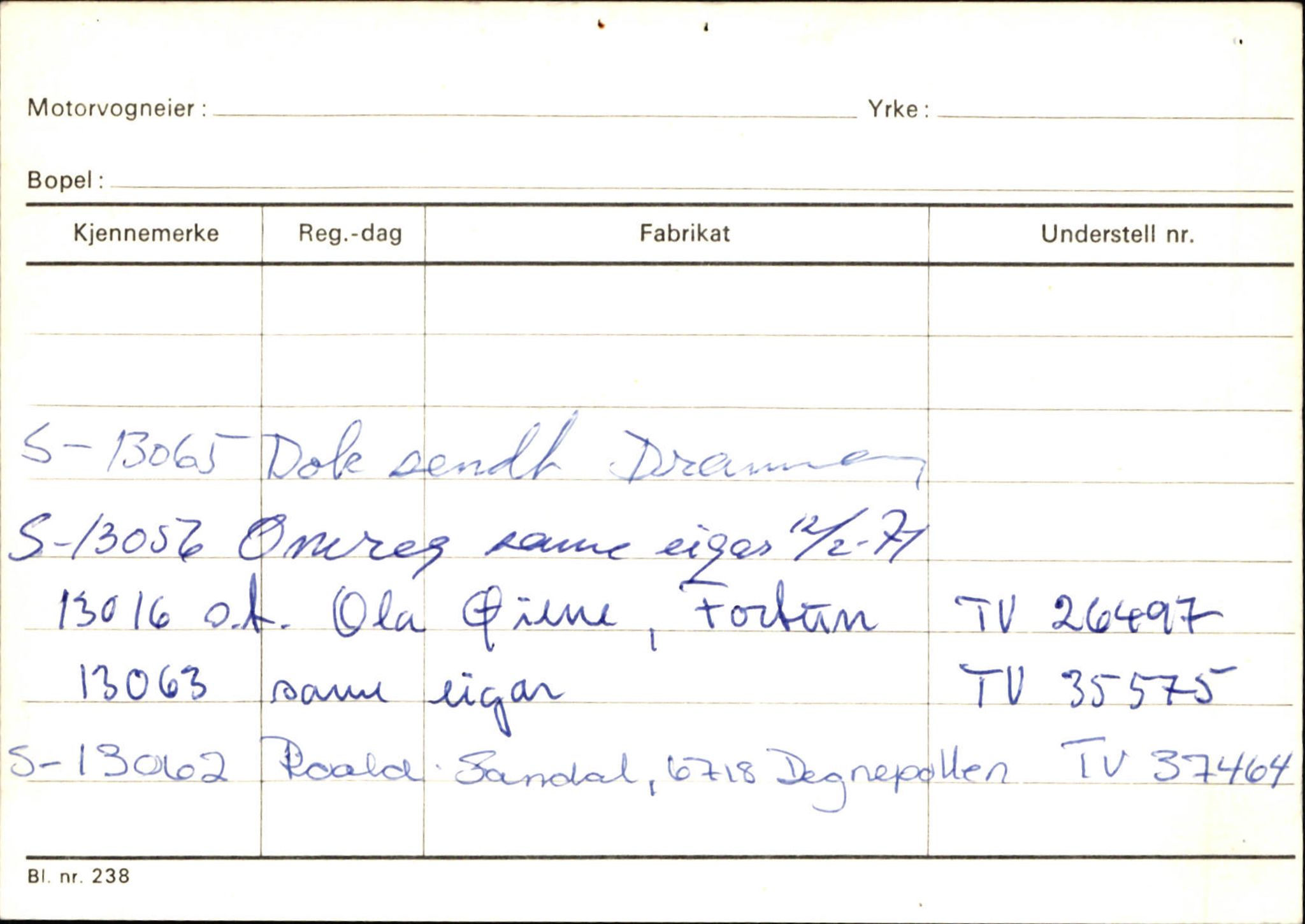 Statens vegvesen, Sogn og Fjordane vegkontor, AV/SAB-A-5301/4/F/L0126: Eigarregister Fjaler M-Å. Leikanger A-Å, 1945-1975, s. 2200