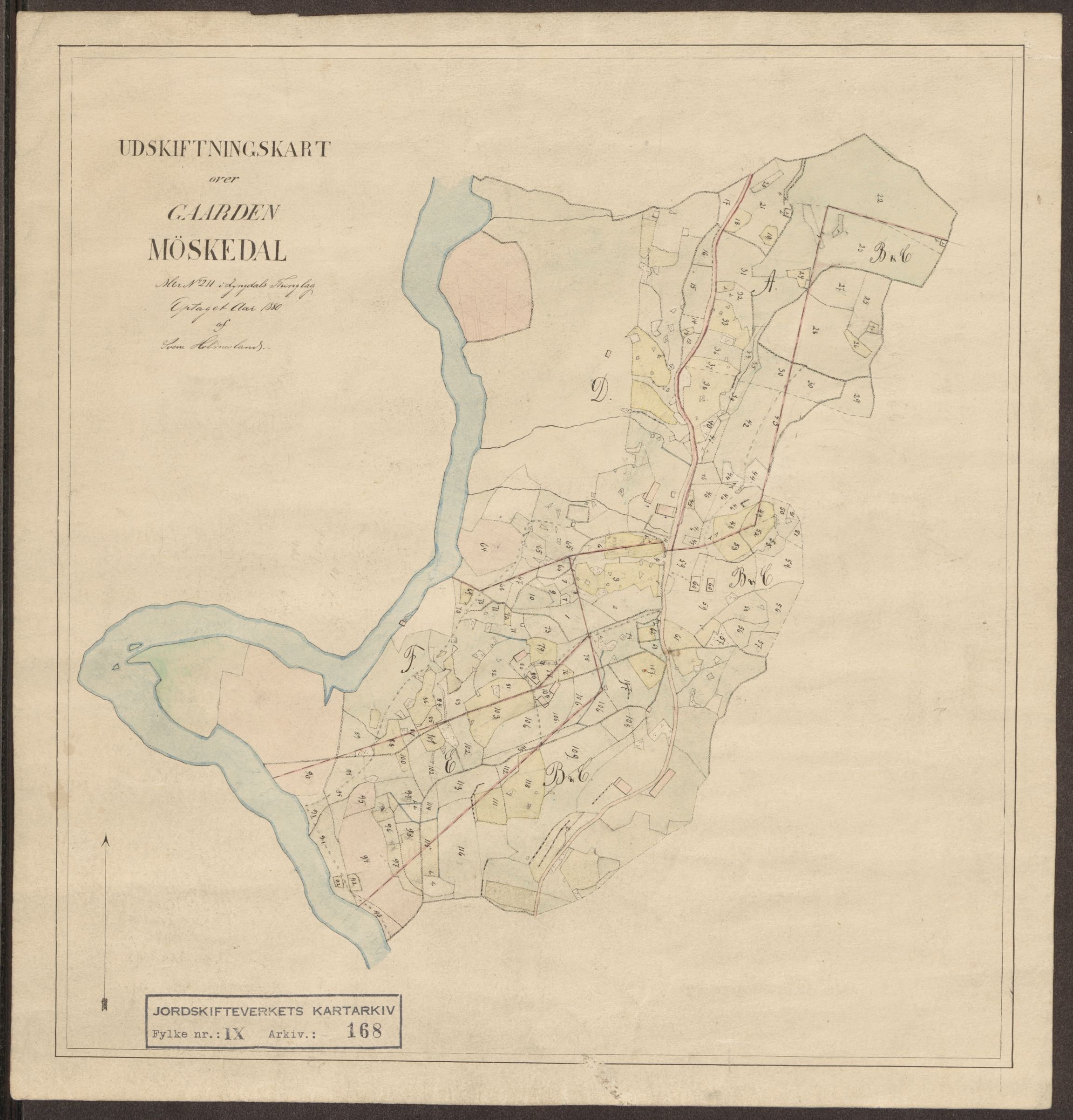 Jordskifteverkets kartarkiv, RA/S-3929/T, 1859-1988, s. 211