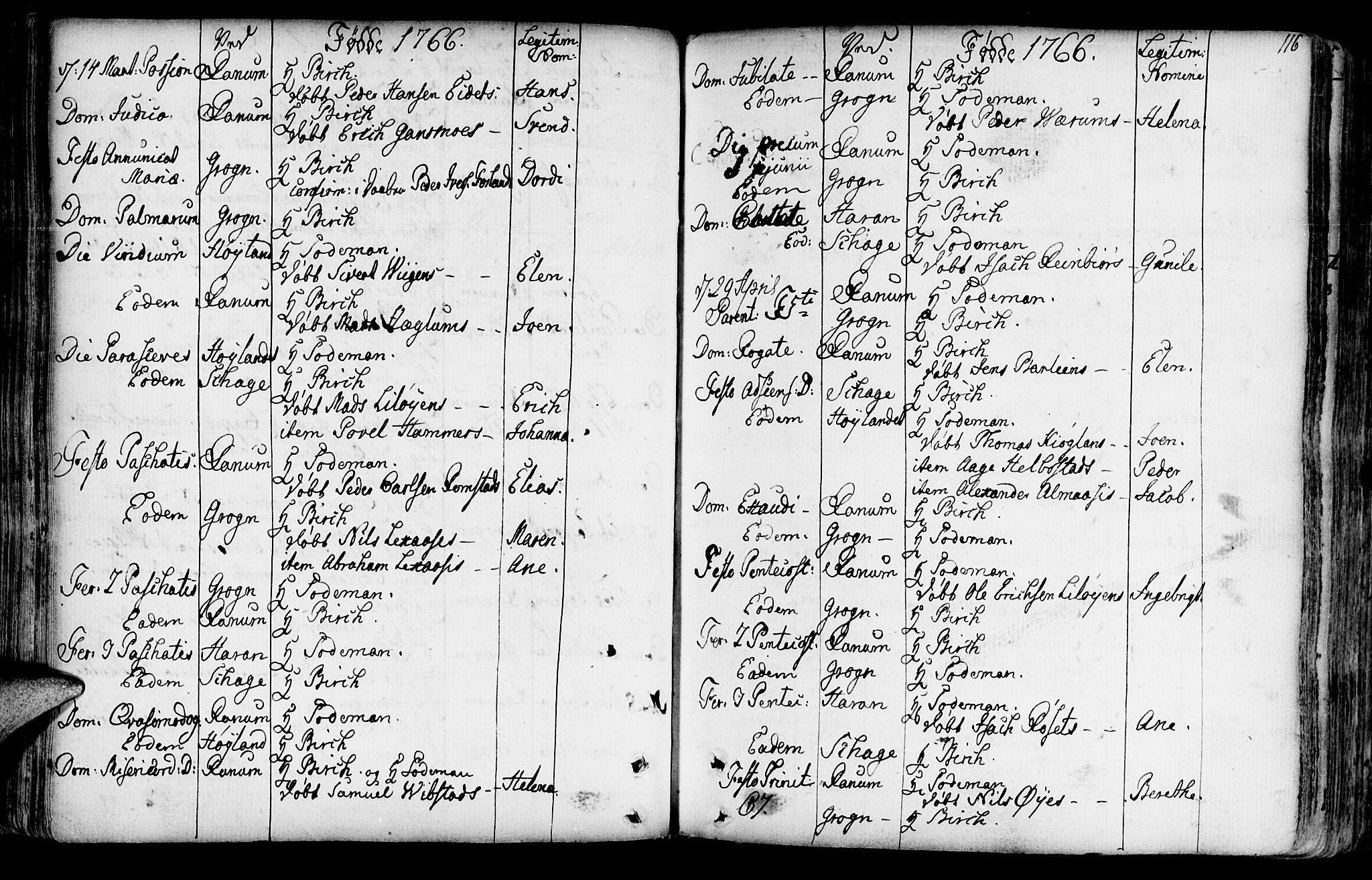 Ministerialprotokoller, klokkerbøker og fødselsregistre - Nord-Trøndelag, AV/SAT-A-1458/764/L0542: Ministerialbok nr. 764A02, 1748-1779, s. 116