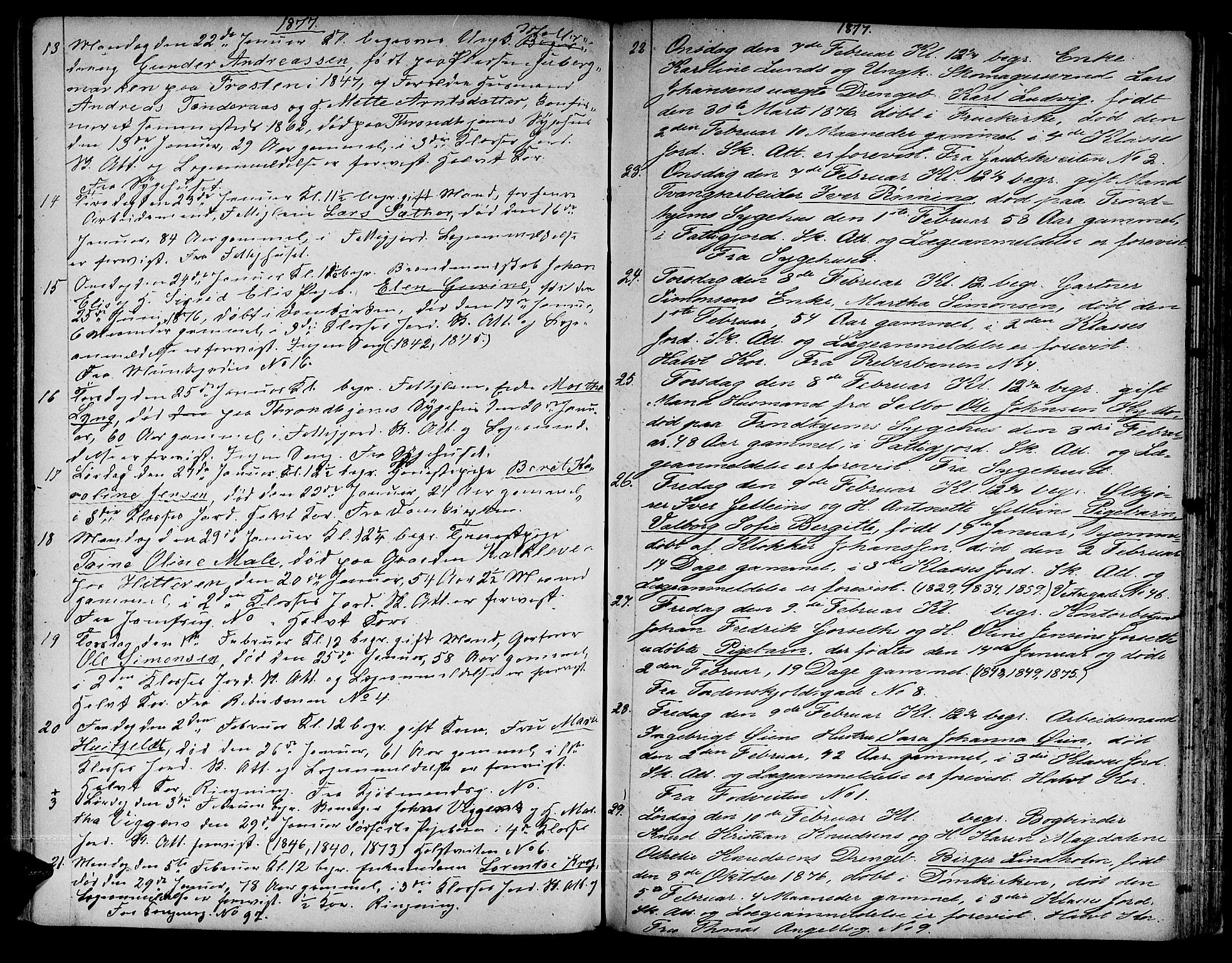Ministerialprotokoller, klokkerbøker og fødselsregistre - Sør-Trøndelag, AV/SAT-A-1456/601/L0084: Klokkerbok nr. 601C02, 1856-1881