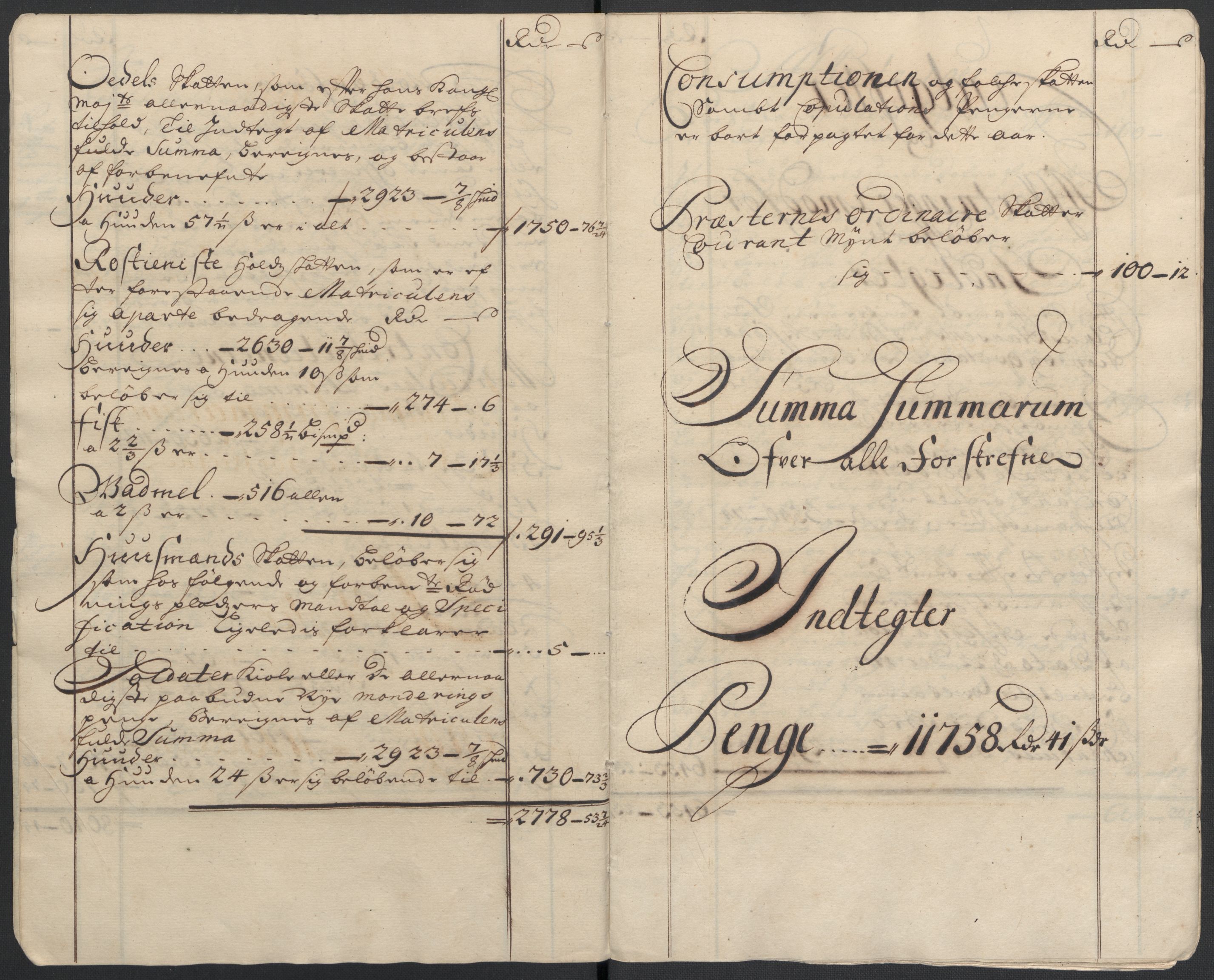 Rentekammeret inntil 1814, Reviderte regnskaper, Fogderegnskap, AV/RA-EA-4092/R17/L1179: Fogderegnskap Gudbrandsdal, 1708-1710, s. 7