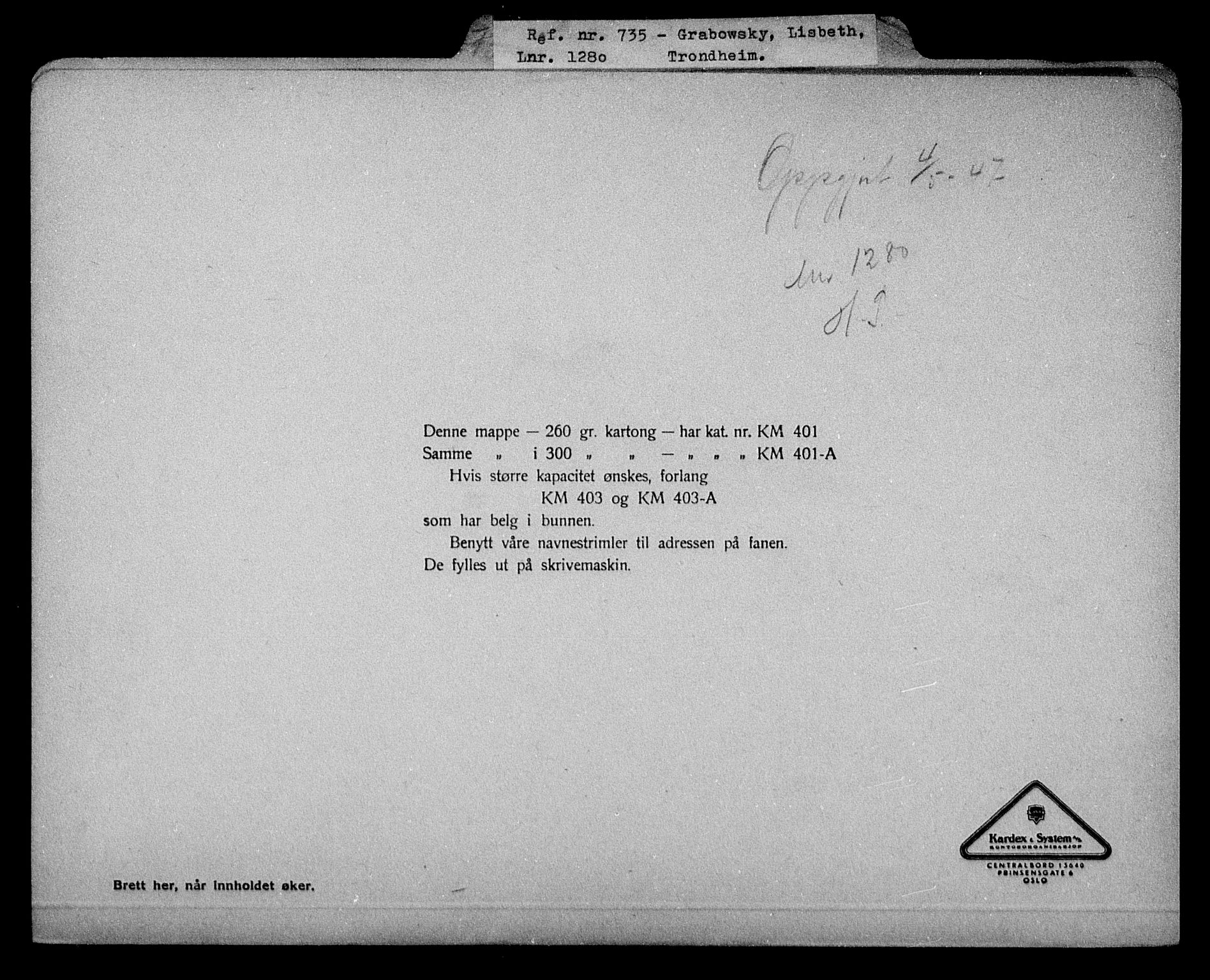 Justisdepartementet, Tilbakeføringskontoret for inndratte formuer, RA/S-1564/H/Hc/Hca/L0895: --, 1945-1947, s. 617