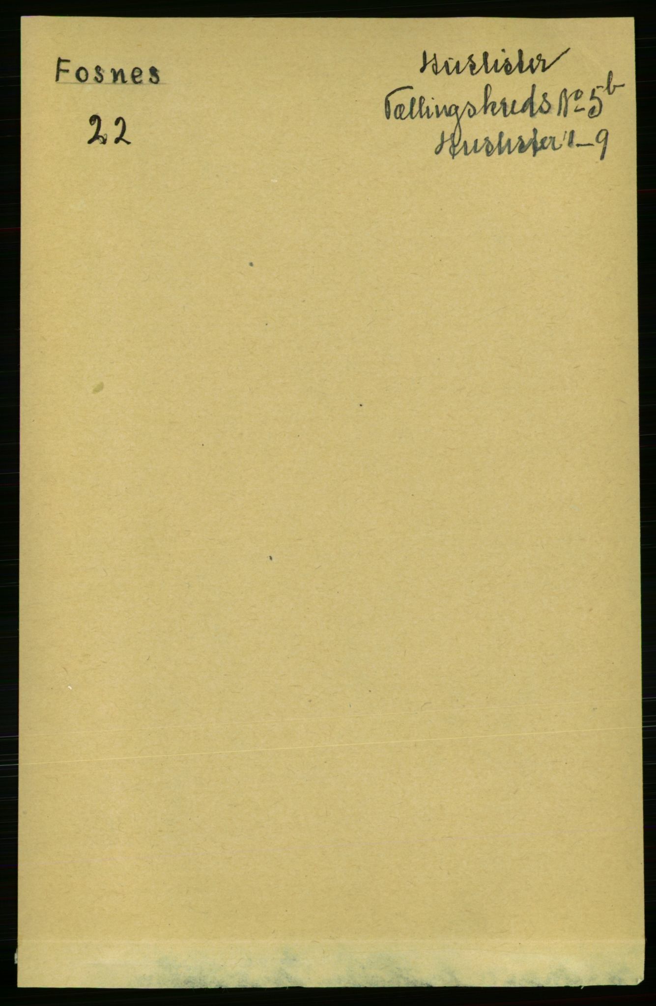 RA, Folketelling 1891 for 1748 Fosnes herred, 1891, s. 2658