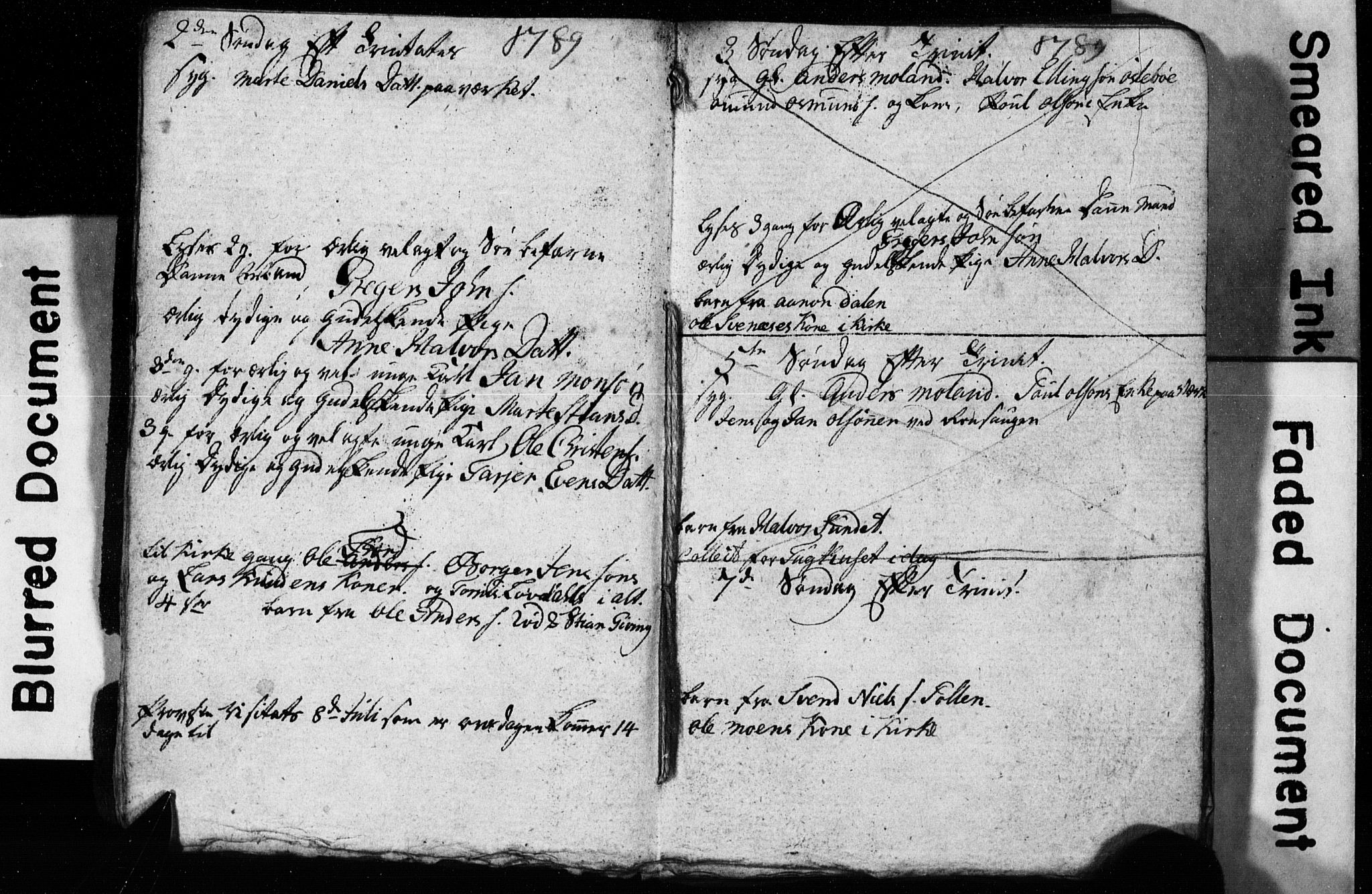 Søndeled sokneprestkontor, AV/SAK-1111-0038/F/Ff/L0001: Lysningsprotokoll nr. A VI 4, 1784-1820