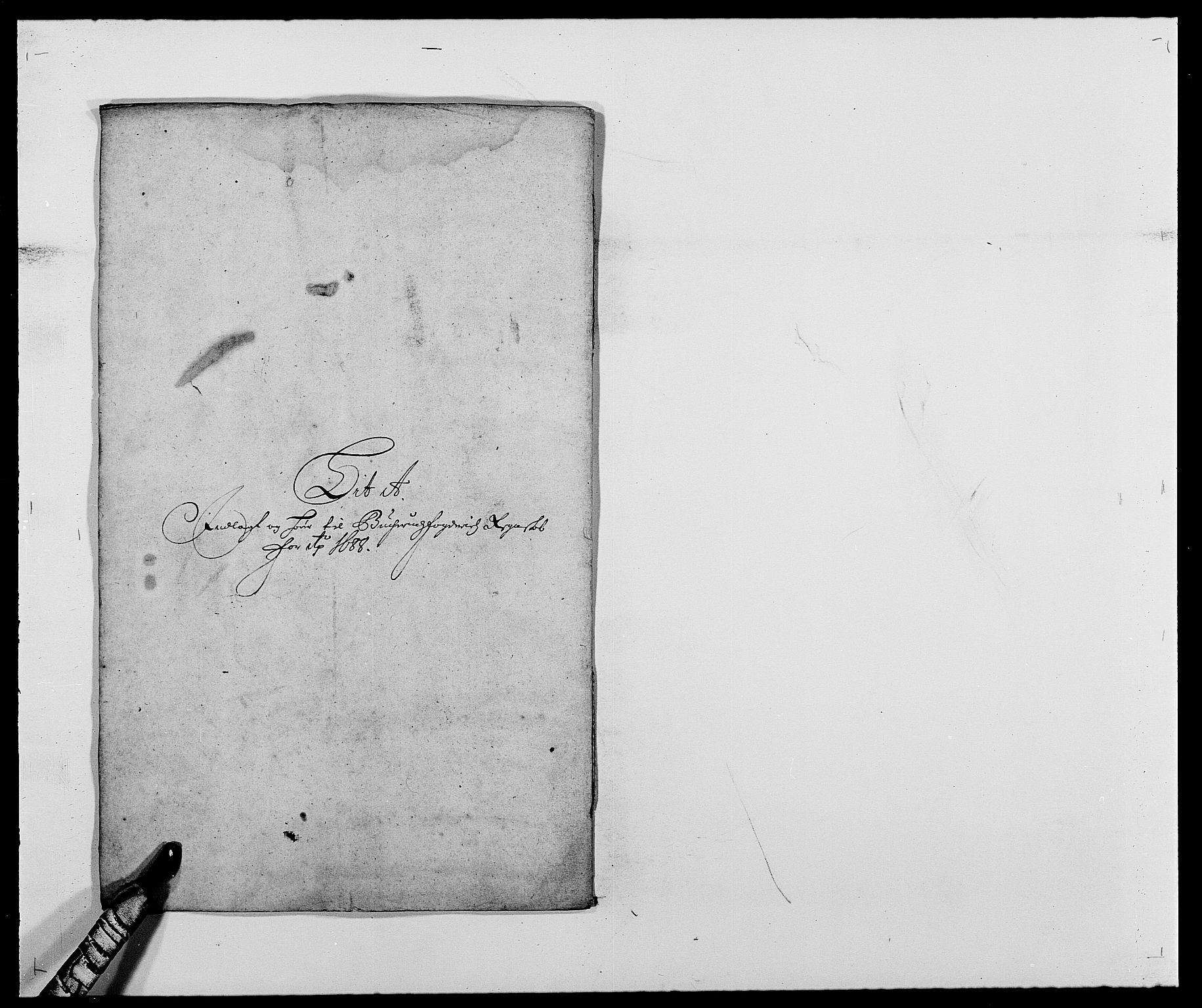 Rentekammeret inntil 1814, Reviderte regnskaper, Fogderegnskap, AV/RA-EA-4092/R25/L1679: Fogderegnskap Buskerud, 1687-1688, s. 263