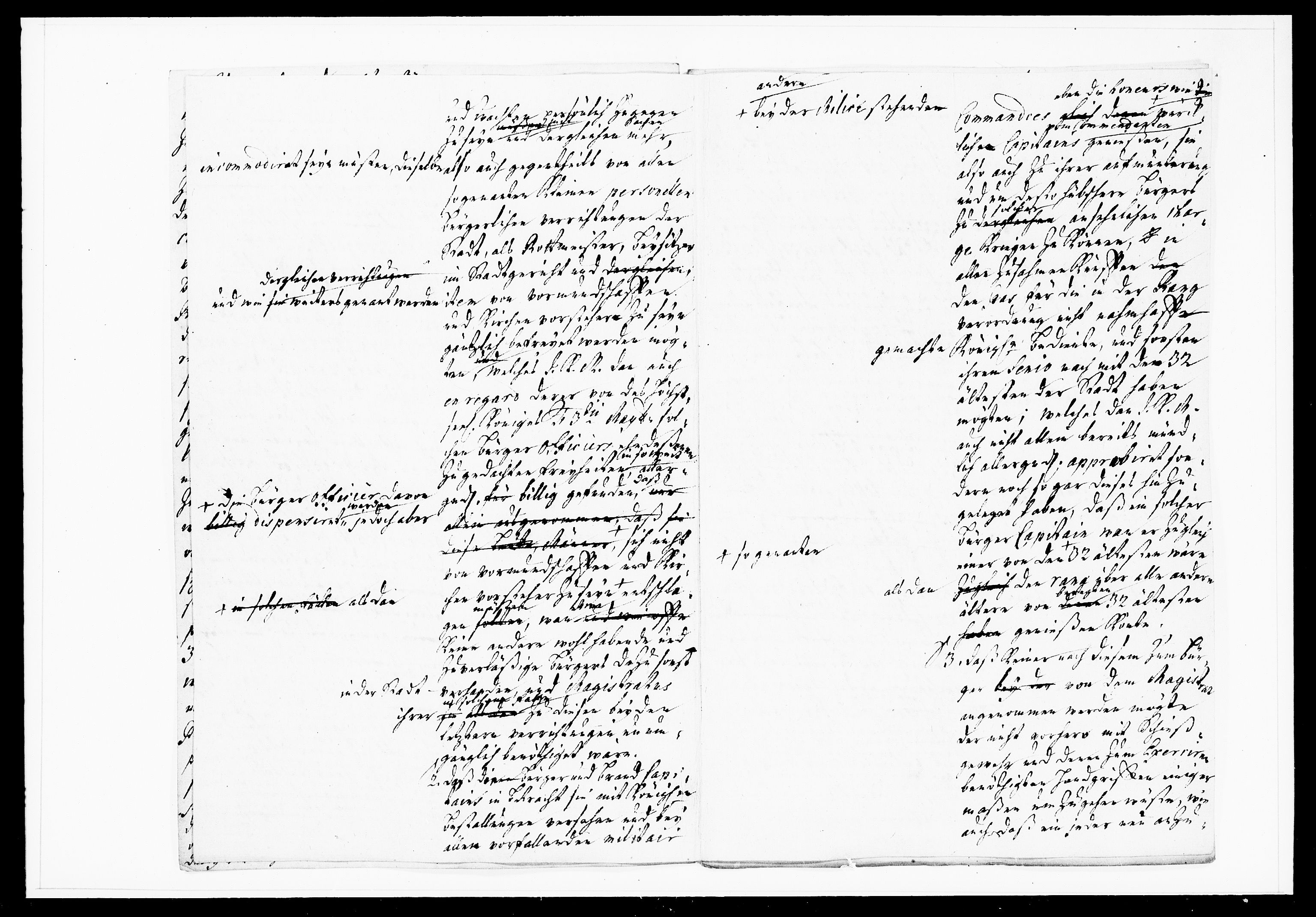 Krigskollegiet, Krigskancelliet, DRA/A-0006/-/1103-1107: Refererede sager, 1732, s. 19