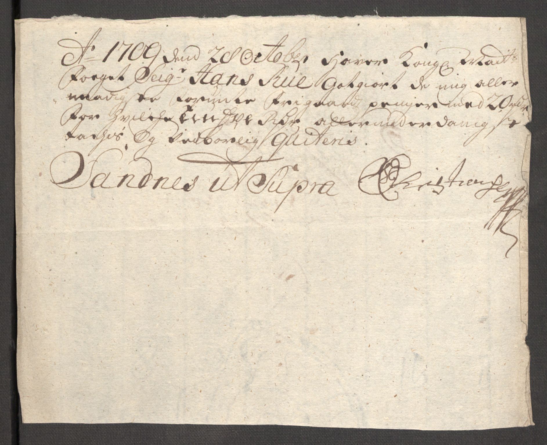 Rentekammeret inntil 1814, Reviderte regnskaper, Fogderegnskap, AV/RA-EA-4092/R53/L3432: Fogderegnskap Sunn- og Nordfjord, 1709, s. 153