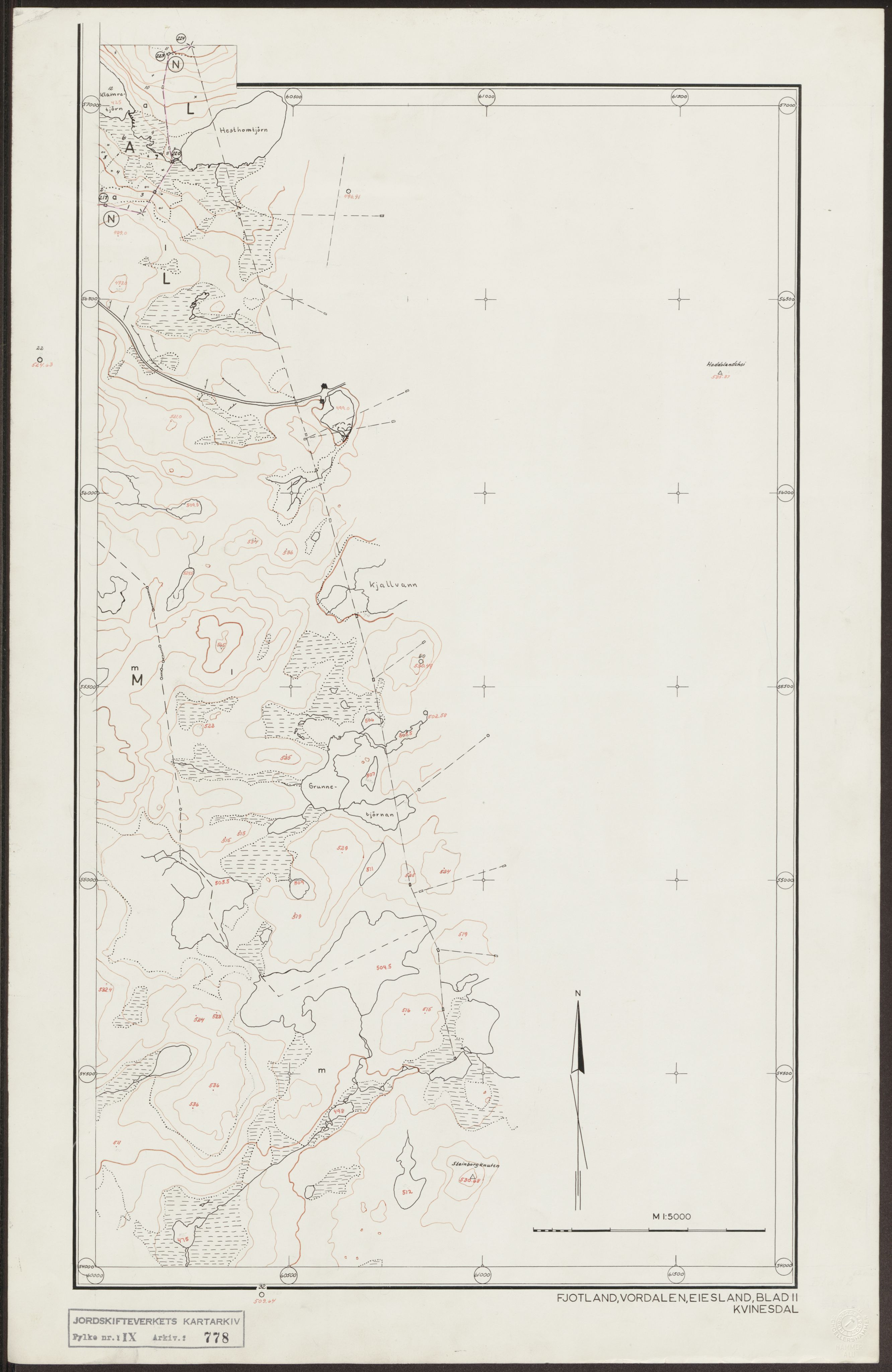 Jordskifteverkets kartarkiv, RA/S-3929/T, 1859-1988, s. 981