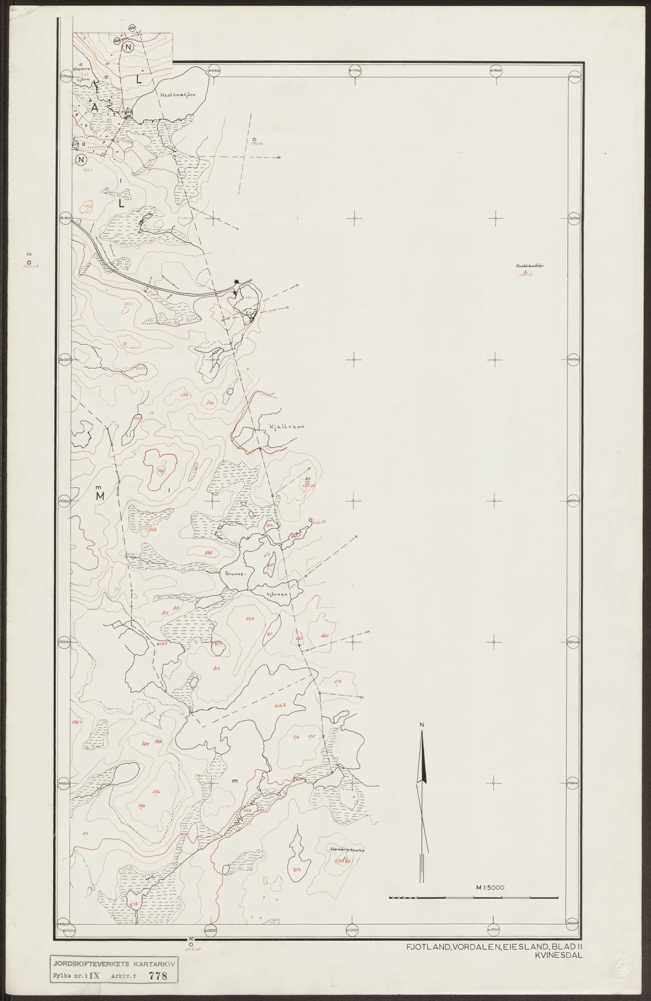 Jordskifteverkets kartarkiv, AV/RA-S-3929/T, 1859-1988, s. 981